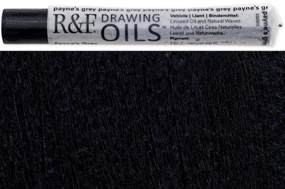 R&F Drawing Oils #3125, Payne's Grey