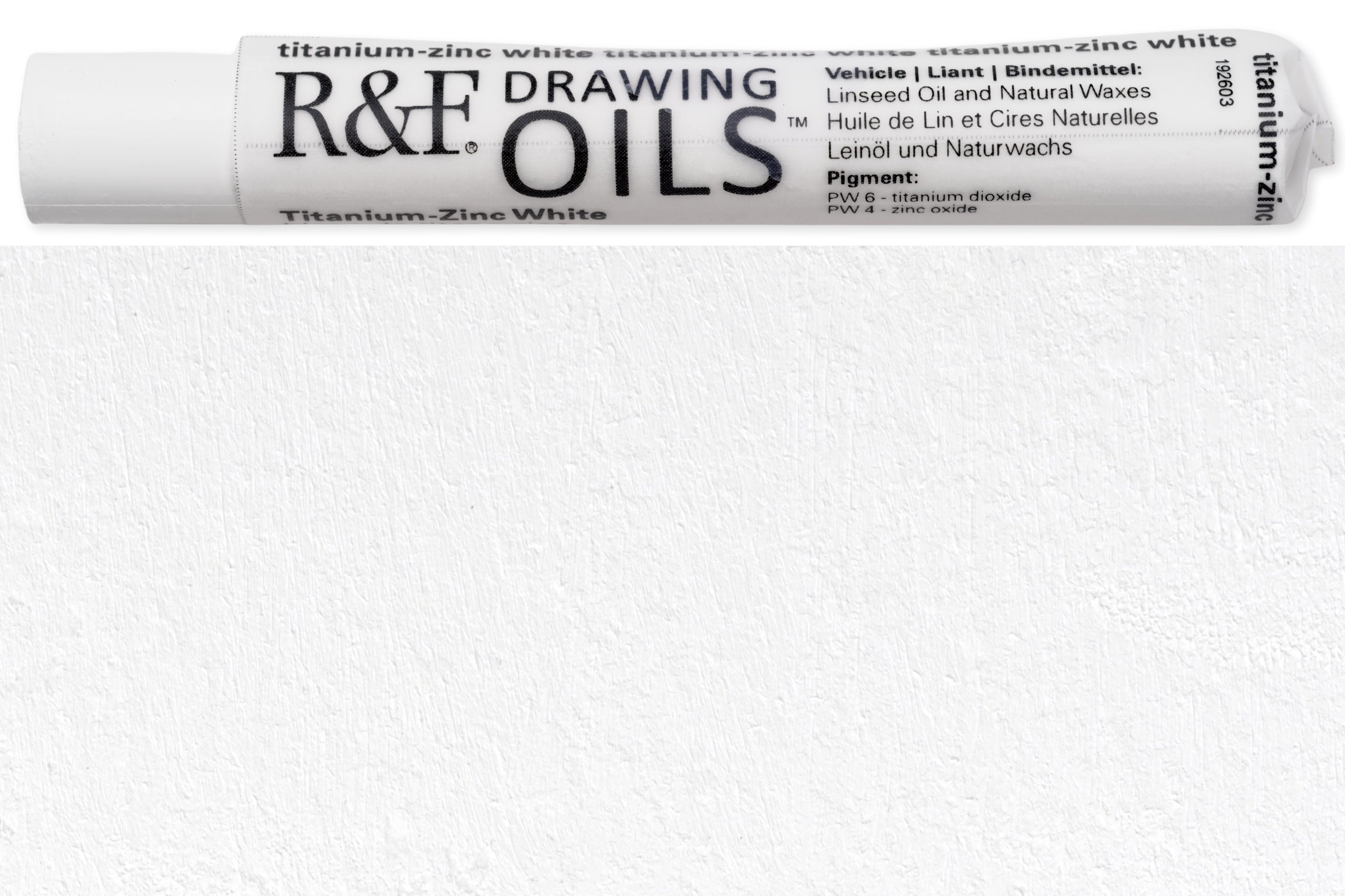 R&F Drawing Oils #3110, Titanium-Zinc White