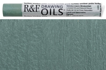 R&F Drawing Oils #3134, Turkey Umber Pale