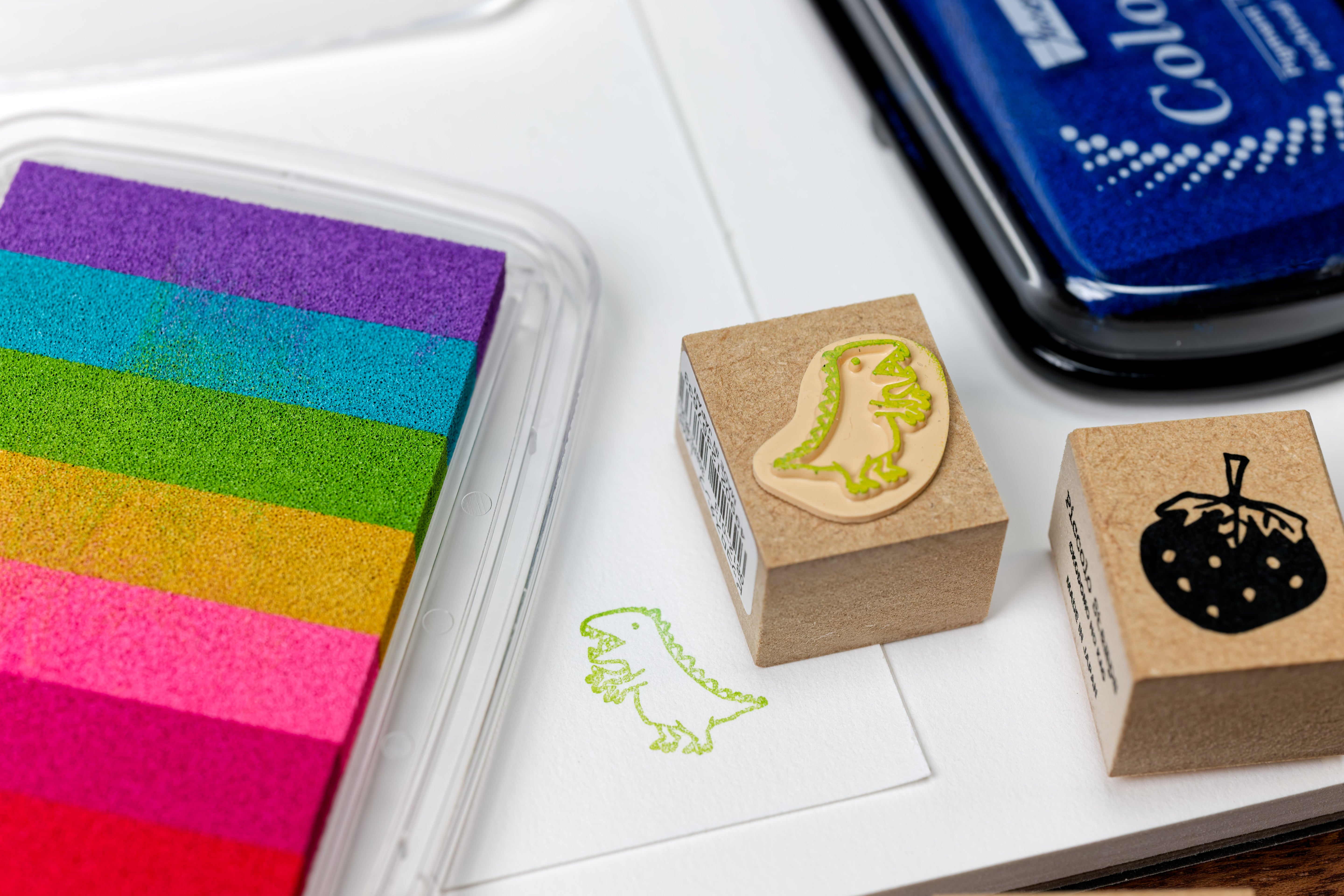 Dinosaur Rubber Stamp, 1"