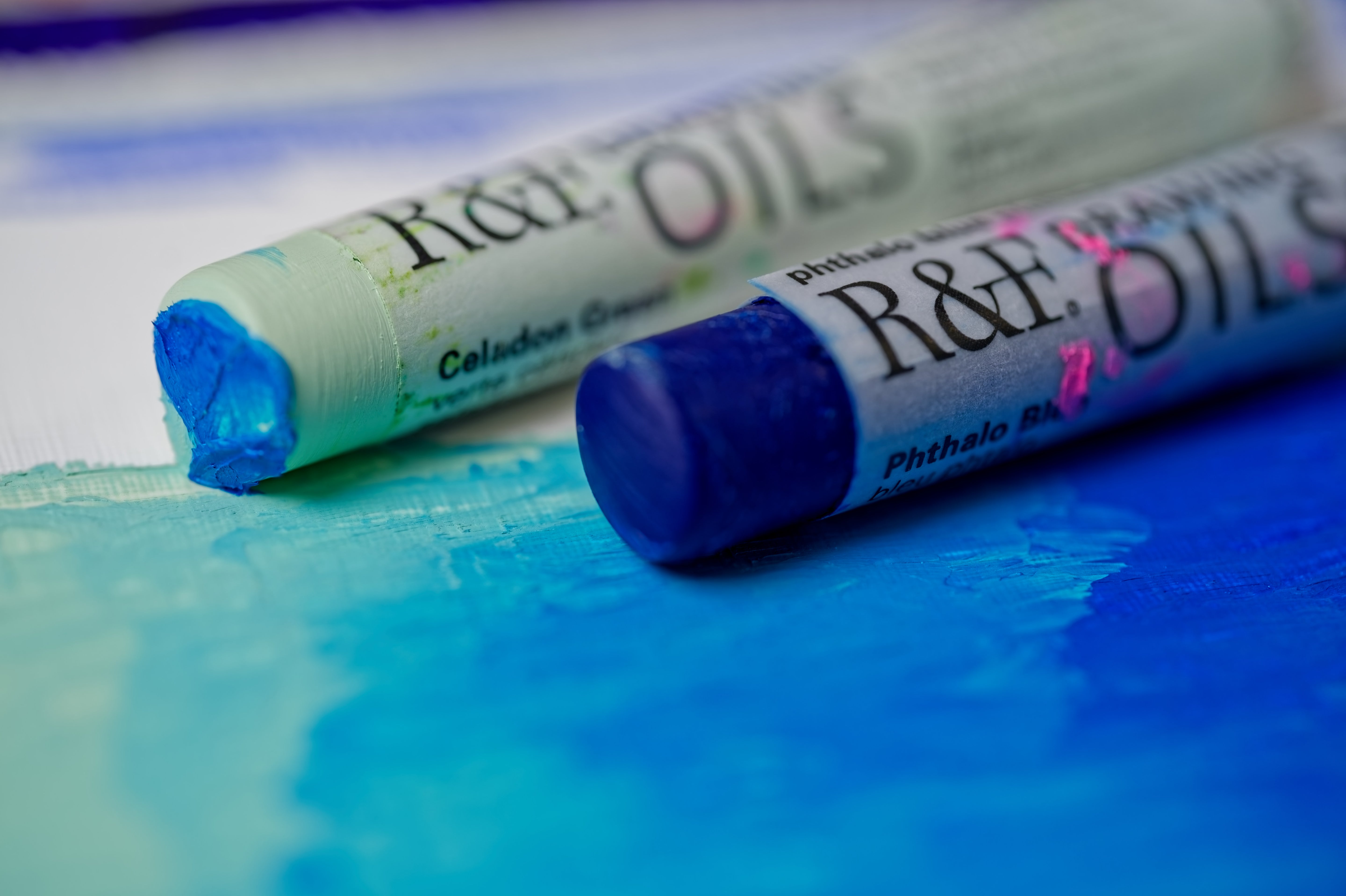 R&F Drawing Oils #3140, Egyptian Violet