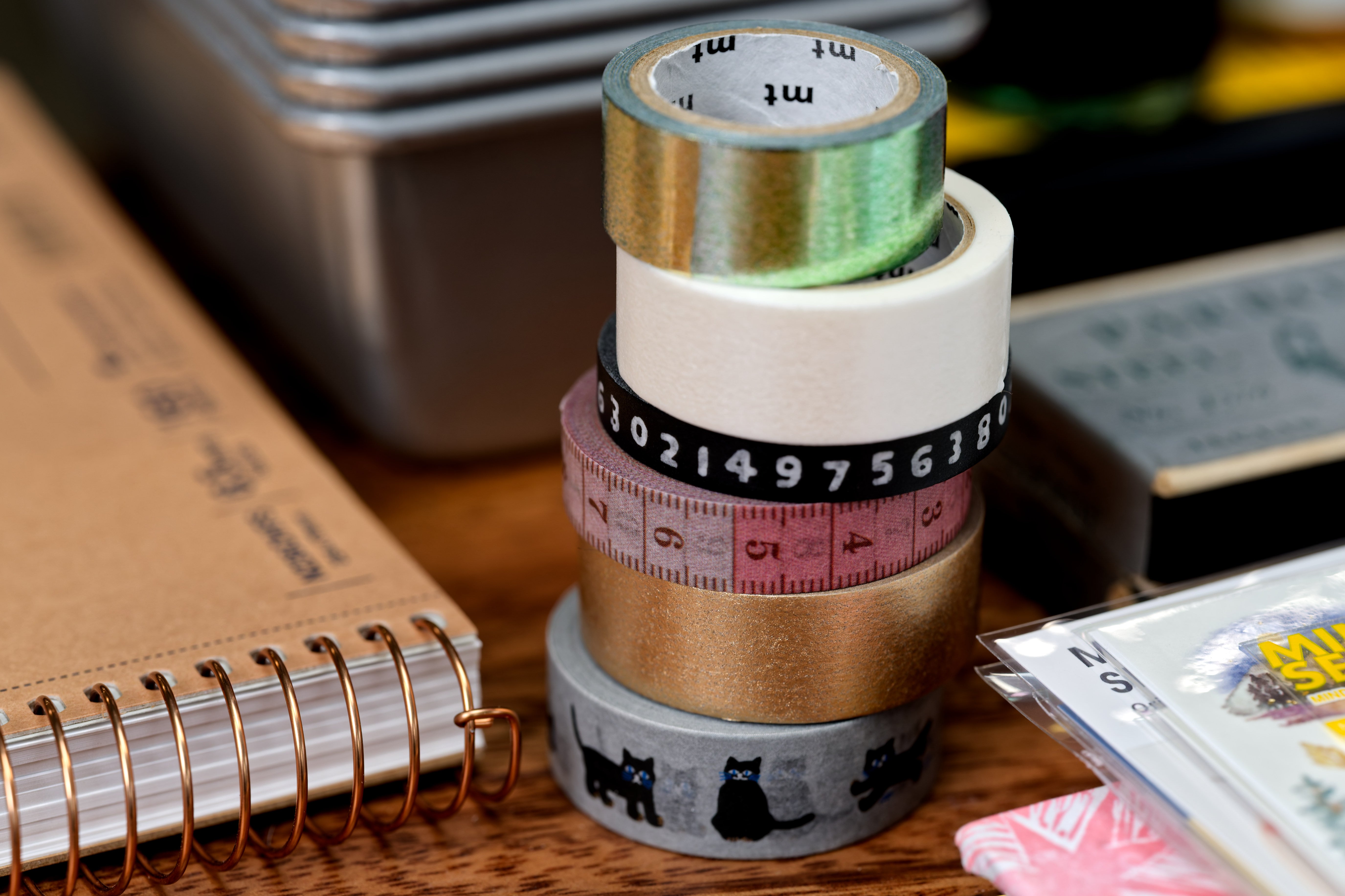 mt Washi Tape, 15 mm, Pearlescent Foil