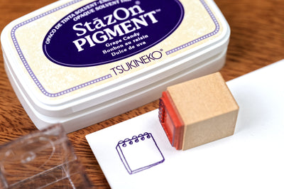 StazOn All-Surface Pigment Ink Pad, Piano Black