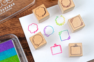 Notepad Rubber Stamp, ¾"