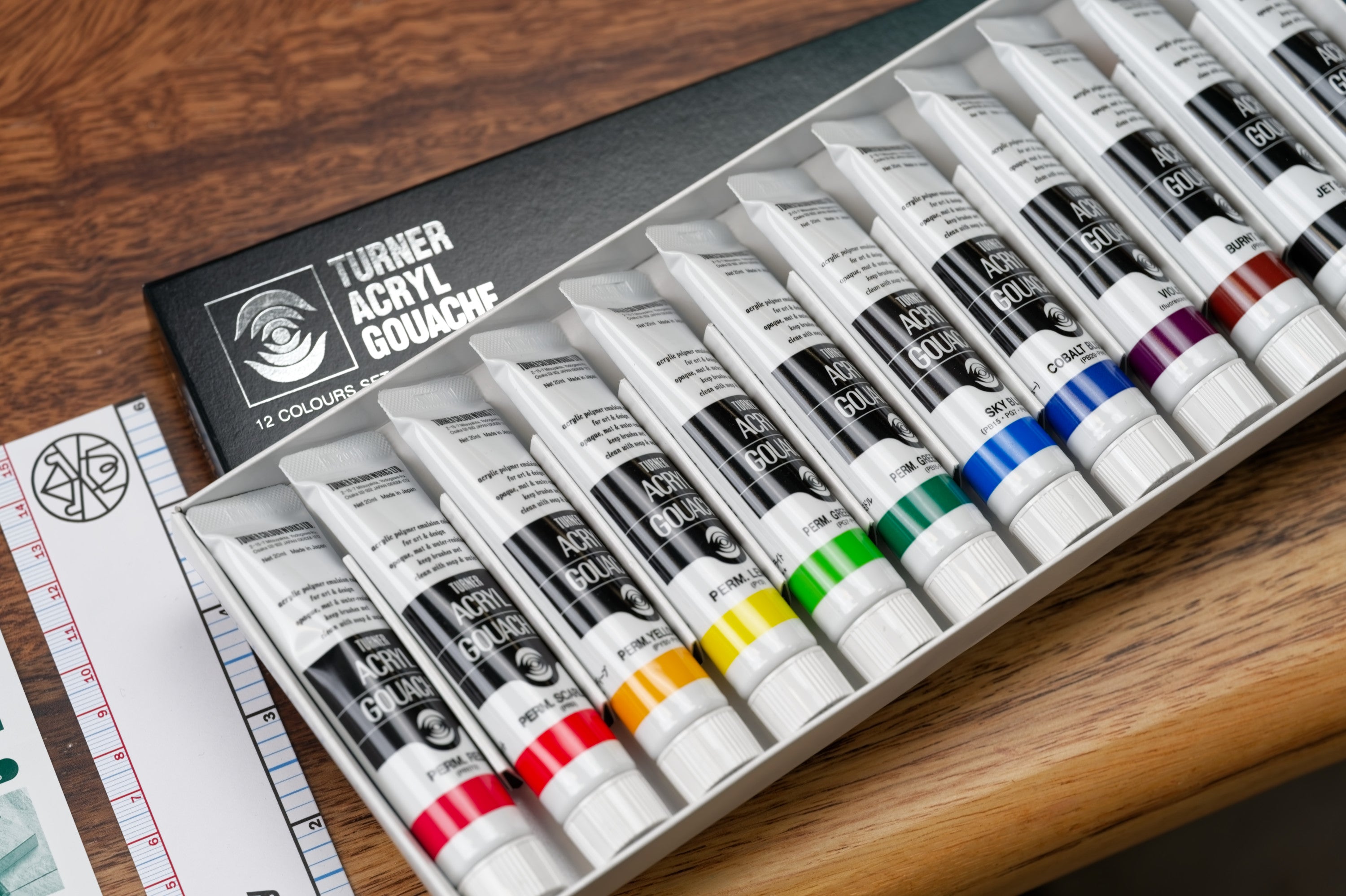 Turner Acryl Gouache, Set of 12