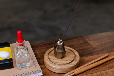 Faceted Incense Holder