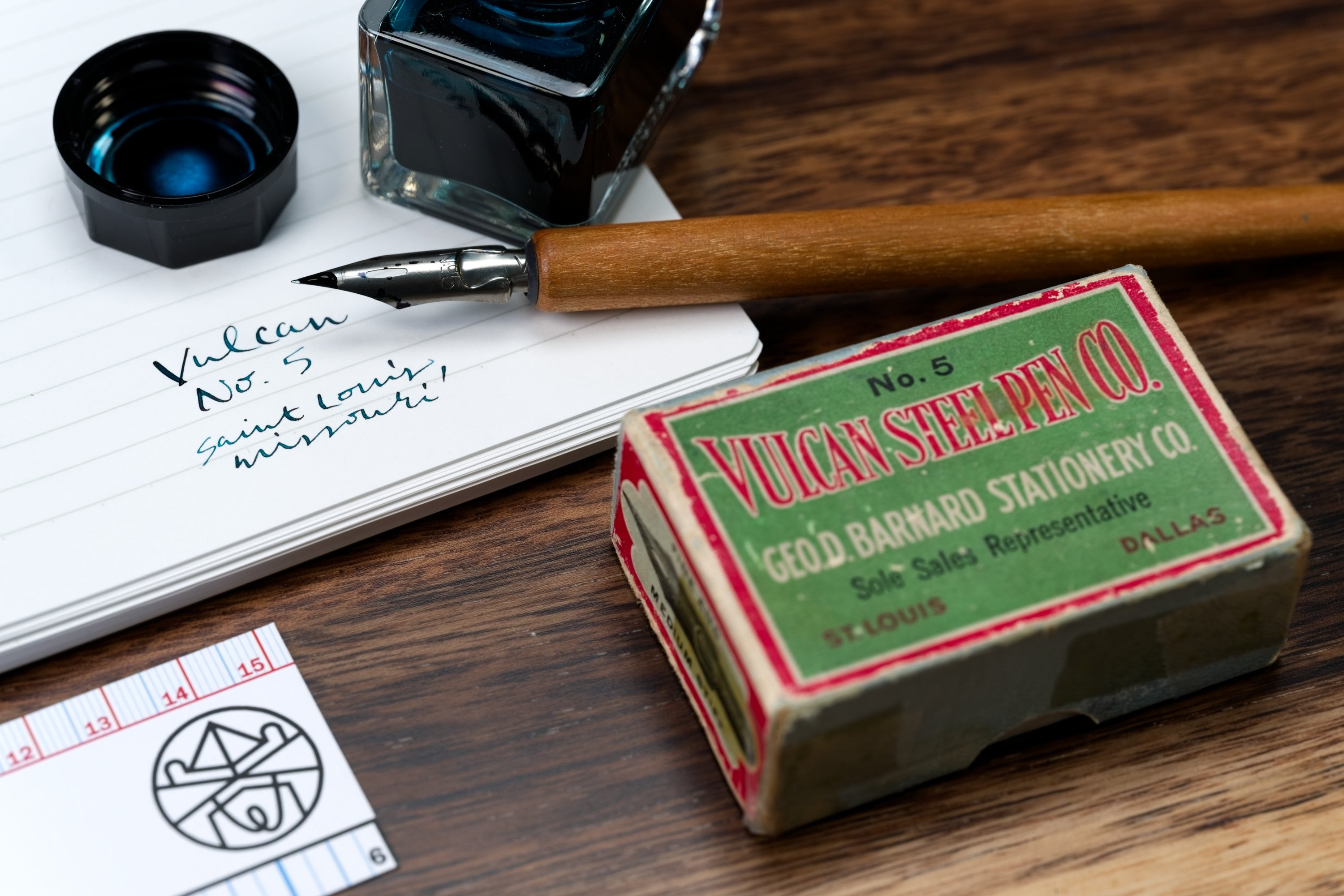 Vulcan #5 Steel Pen Nib (Vintage)