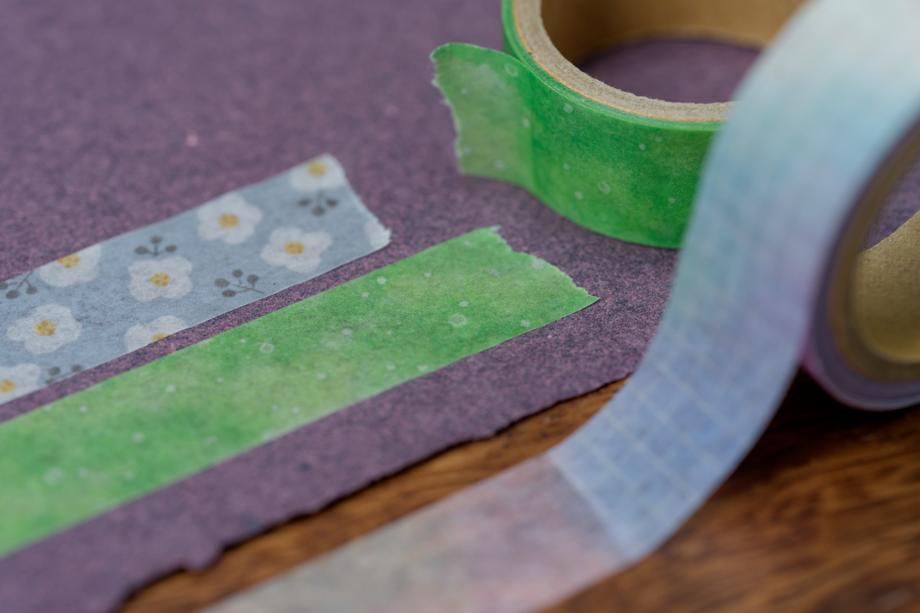 White Flower Washi Tape