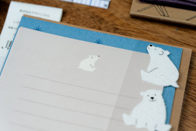 Fuzzy Bear Letter Set