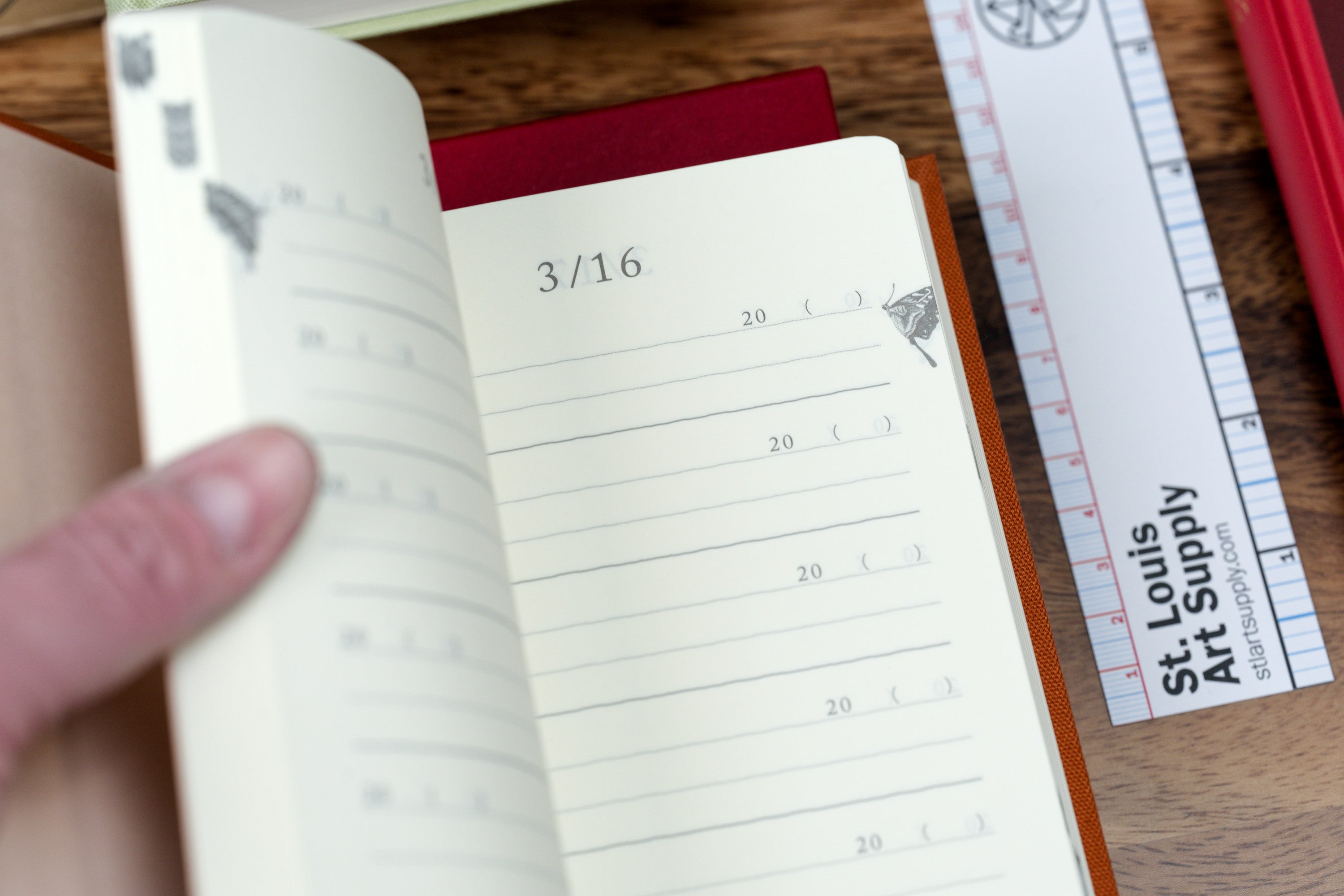 Midori Five Year Diary, Black – St. Louis Art Supply