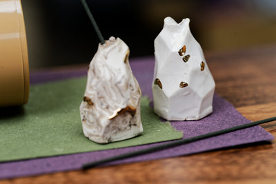 Faceted Incense Holder