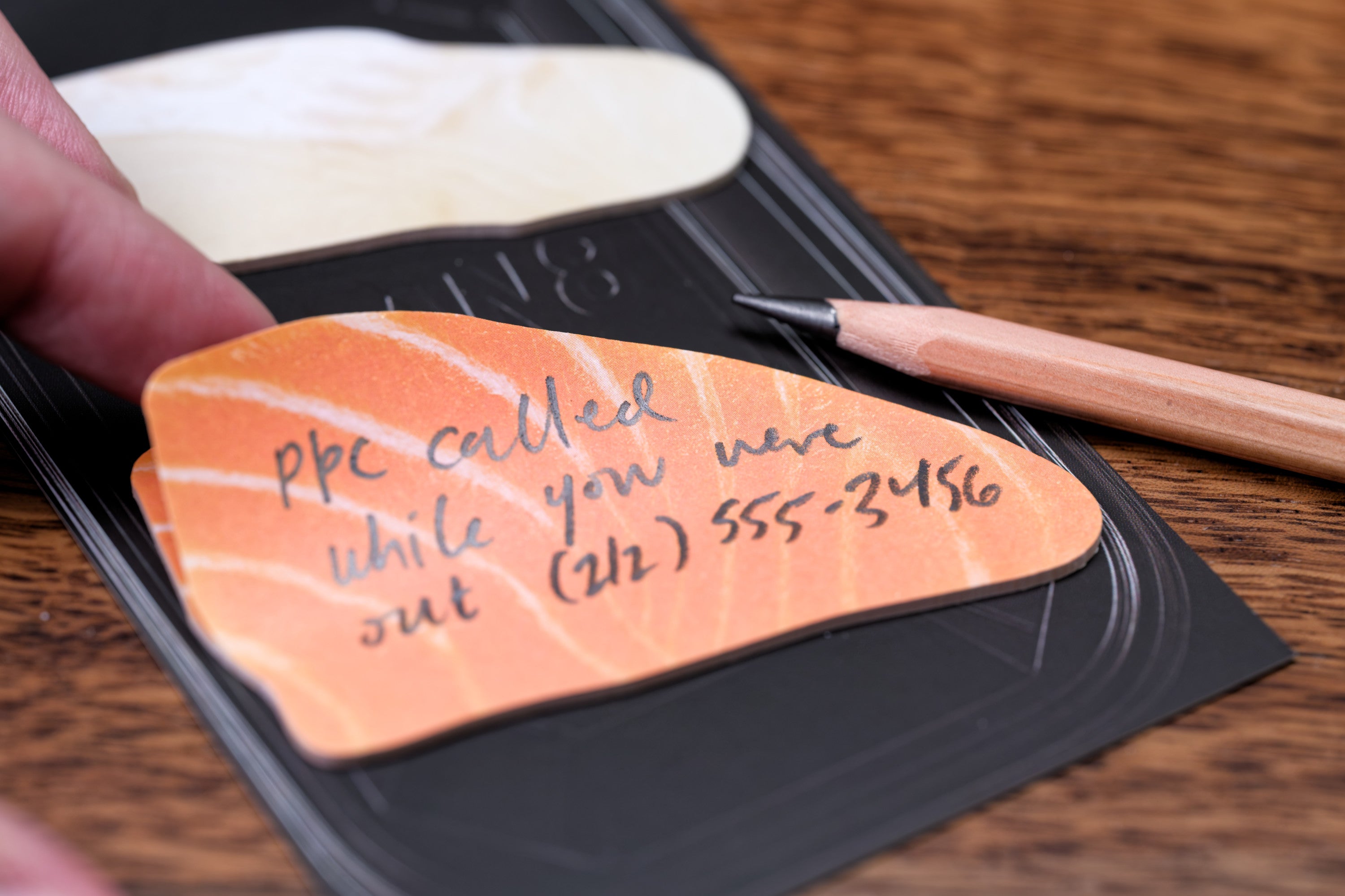 B8 Mart Sticky Notes, Fresh Fish