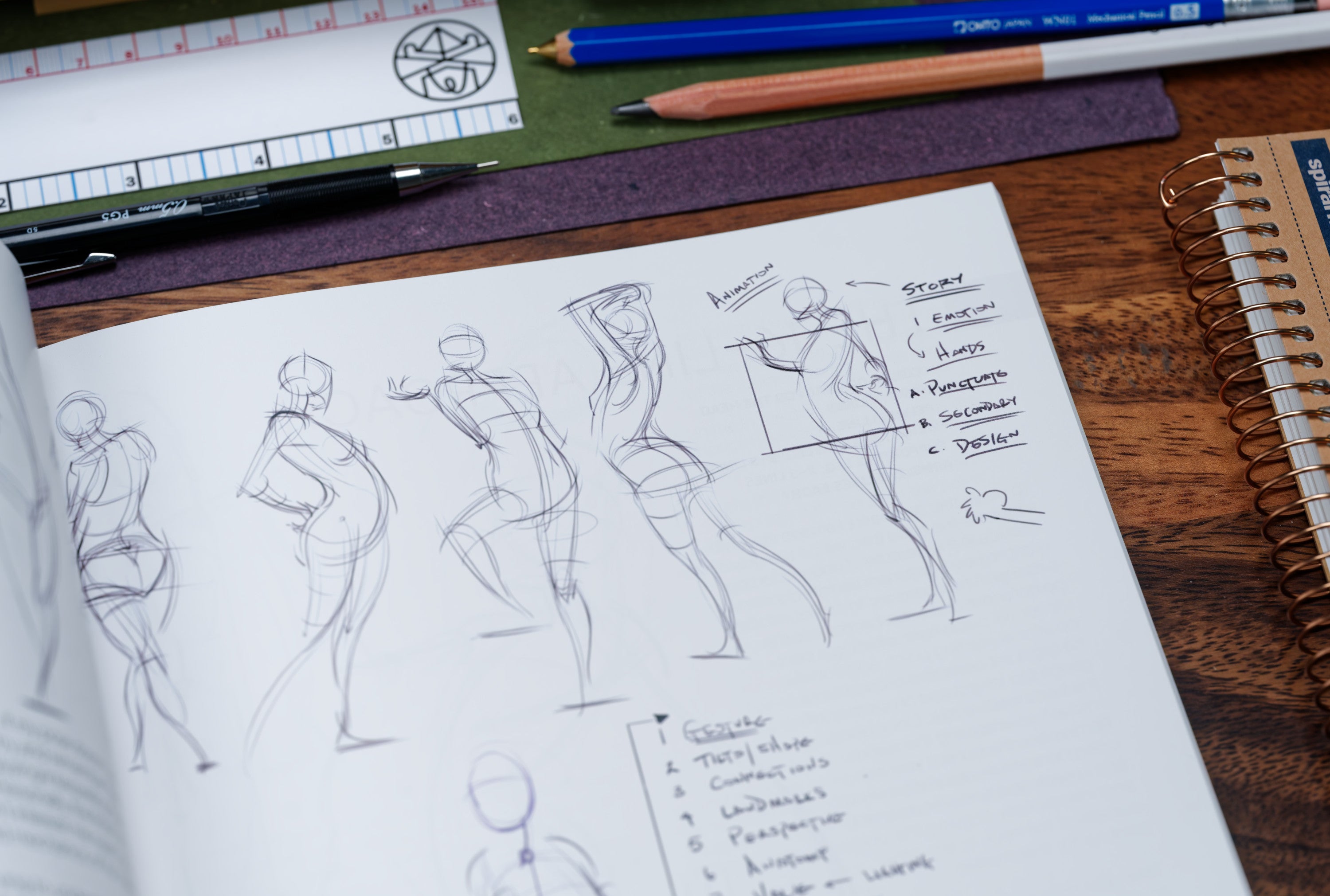 Gesture Drawing: Dynamic Movement and Form