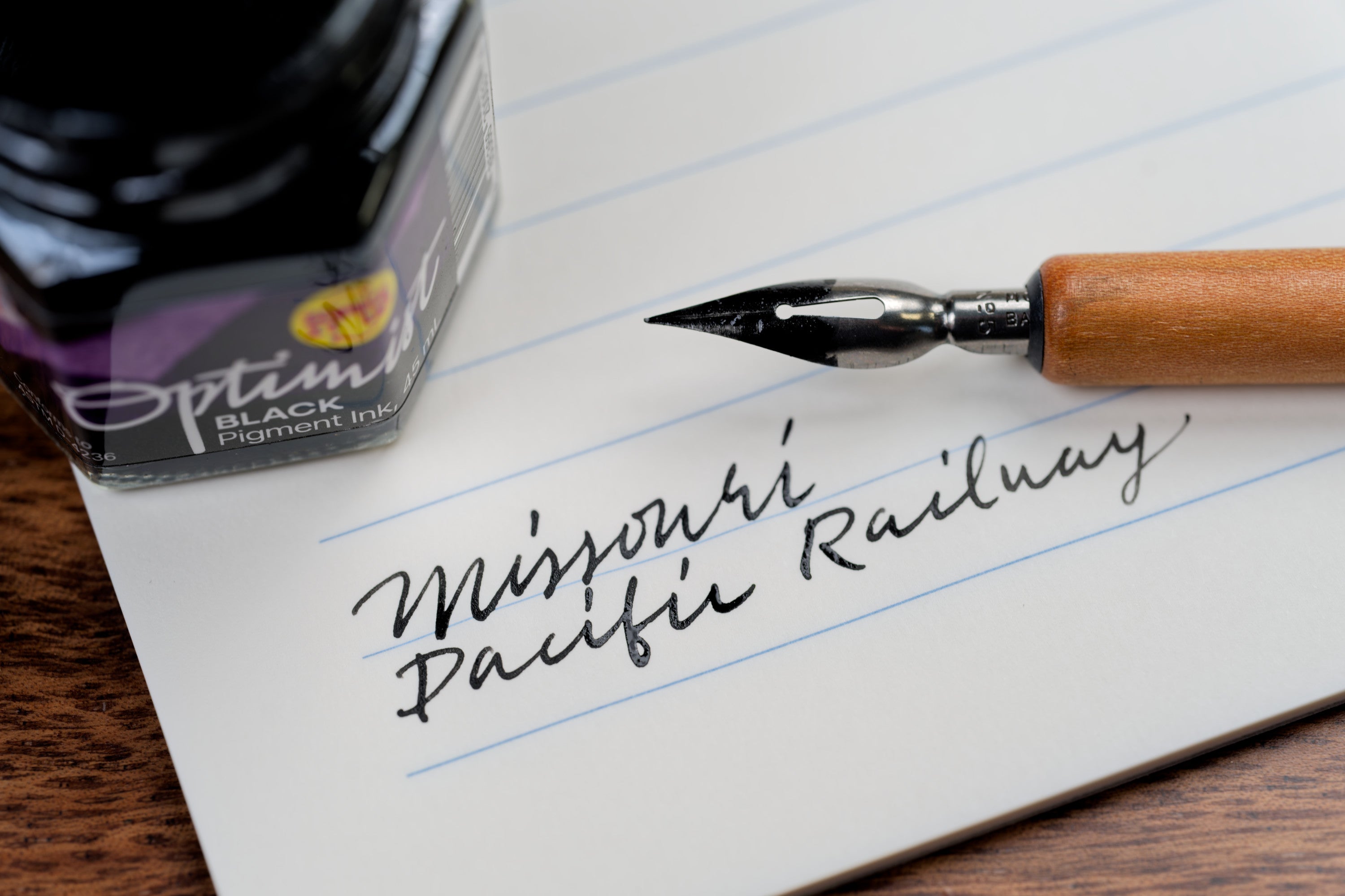 Missouri Pacific Railway #5 Pen Nib (Vintage)