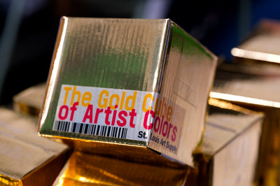 The Gold Cube of Artist Colors