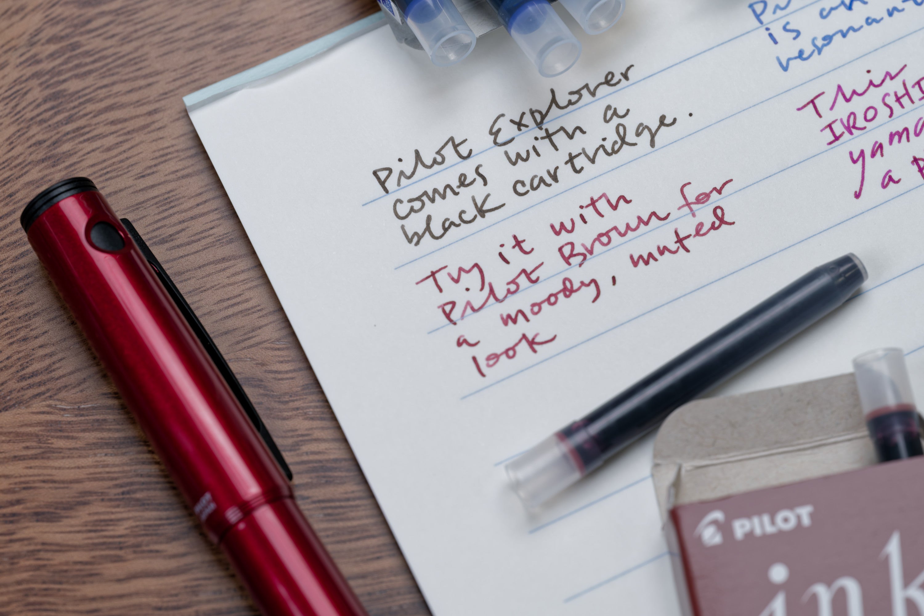Pilot Fountain Pen Ink Cartridges