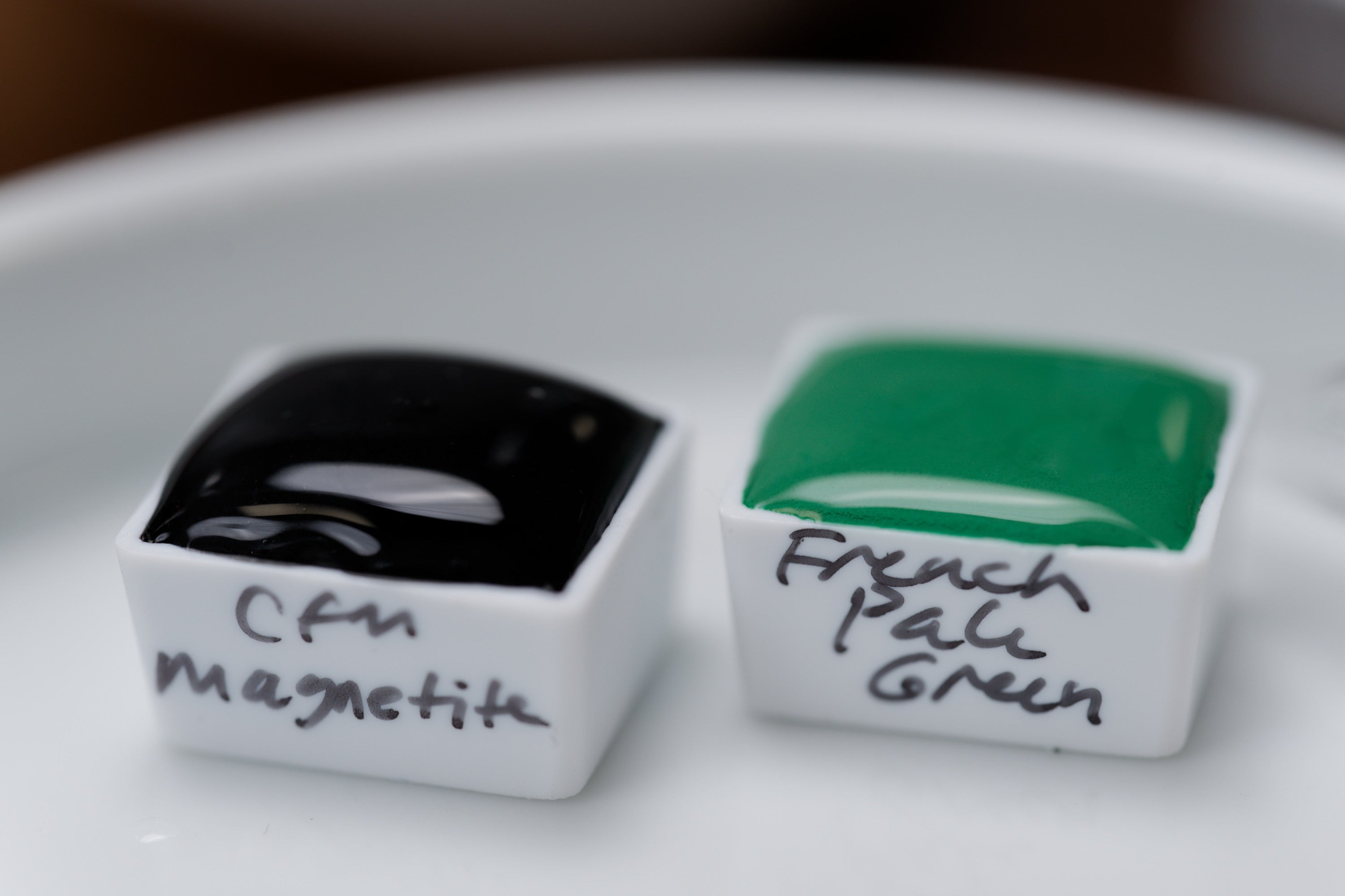 CfM Watercolor Half Pan, French Pale Green