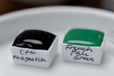 CfM Watercolor Half Pan, French Pale Green