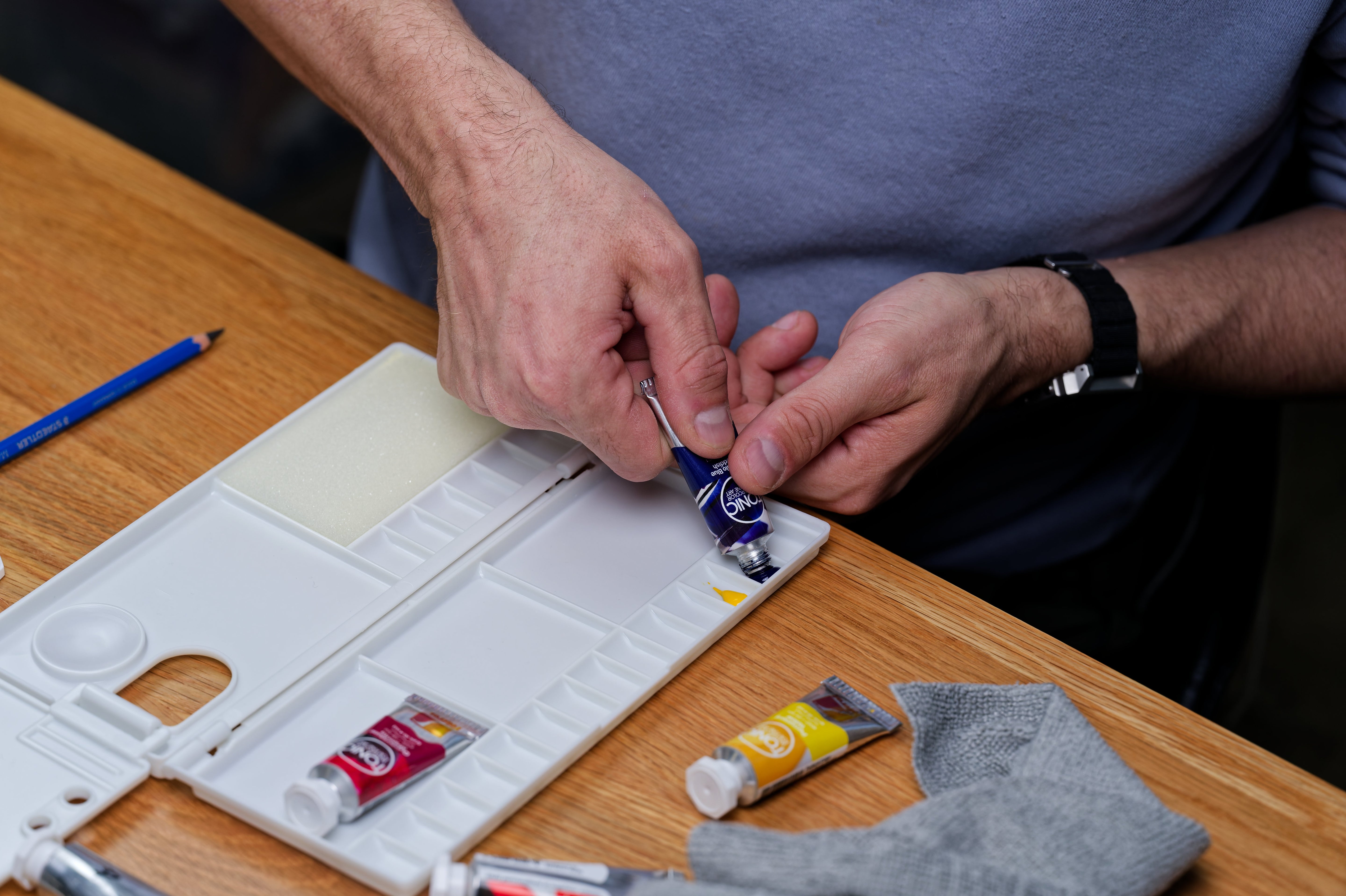 Excel Folding Watercolor Palette