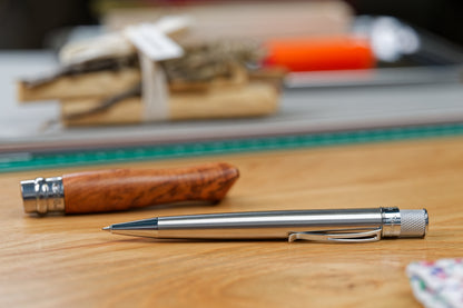 Tornado Rollerball Pen, Stainless Steel