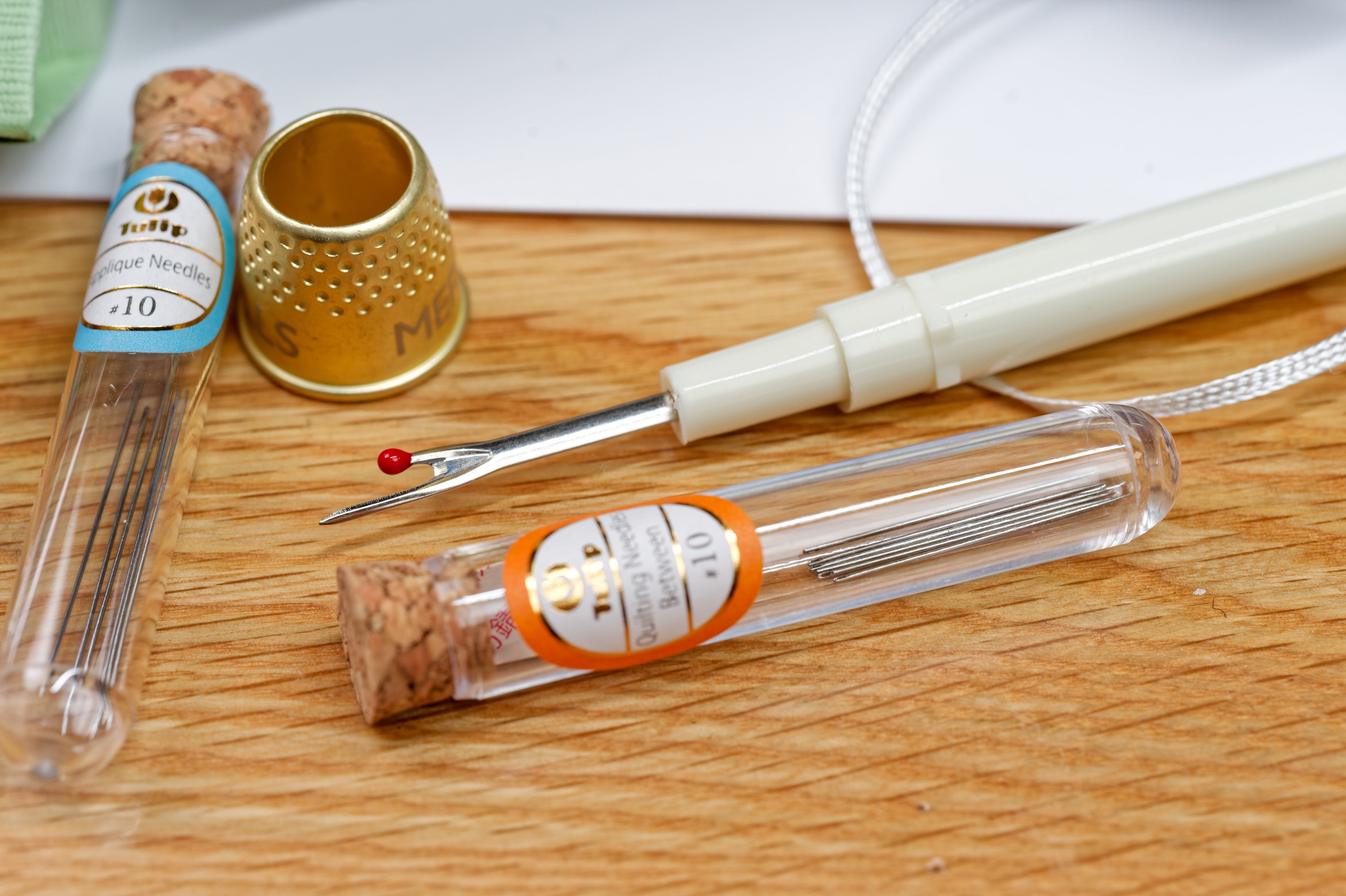 Tulip Quilting Needles, #10, Set of Six