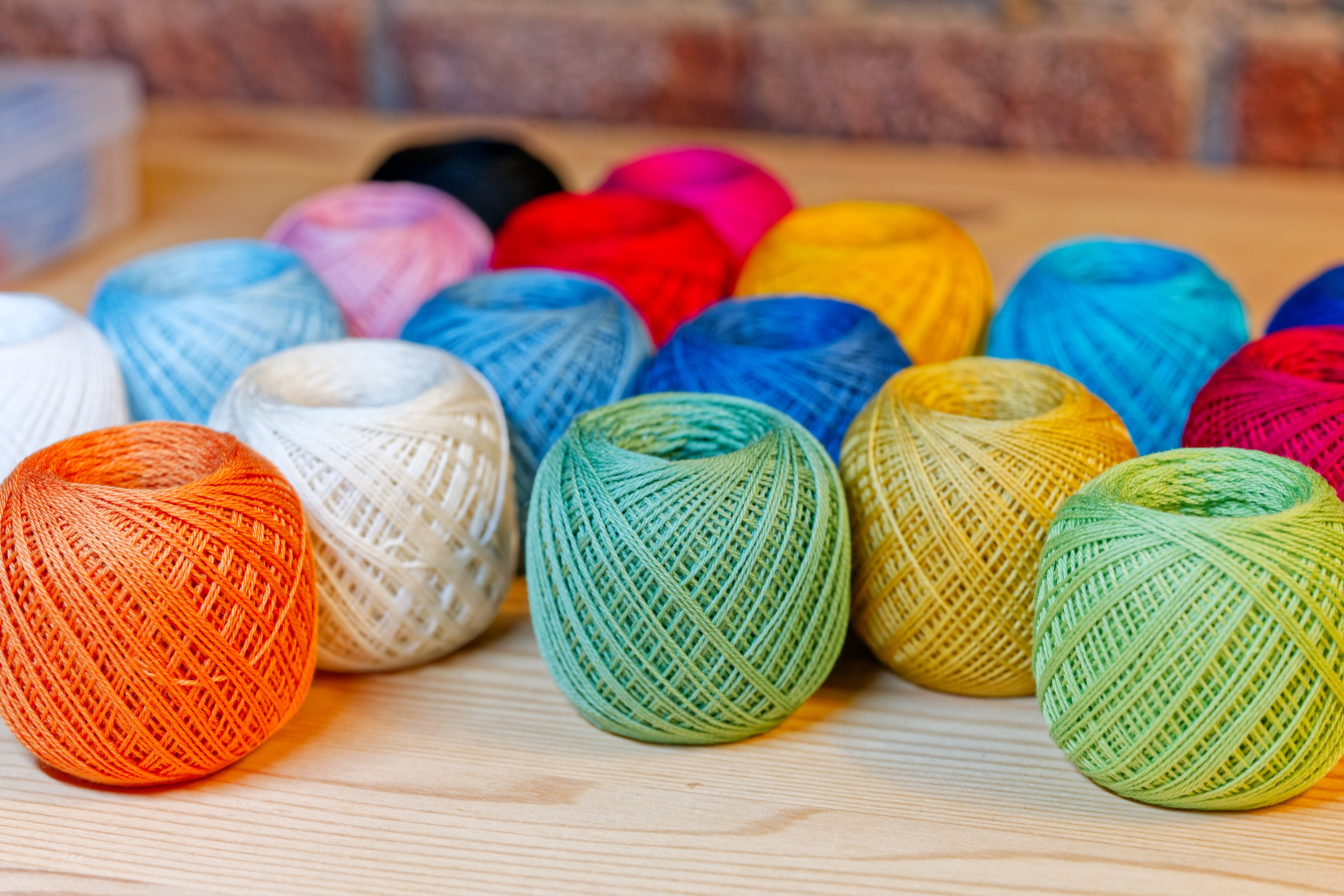 Olympus Thin Sashiko Thread, #206 Sapling Green