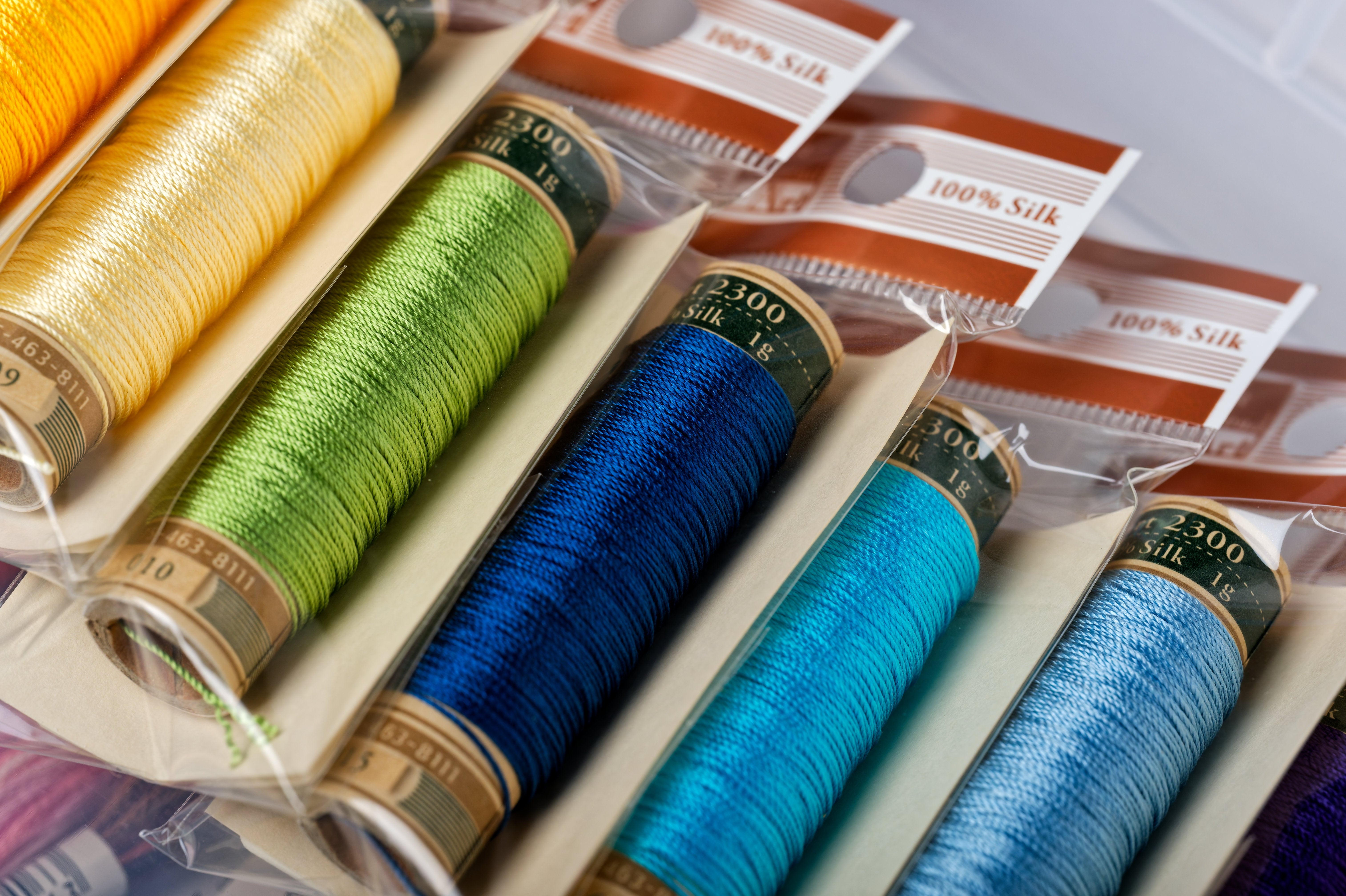 Silk Art Thread, #016 Sky Blue – St. Louis Art Supply