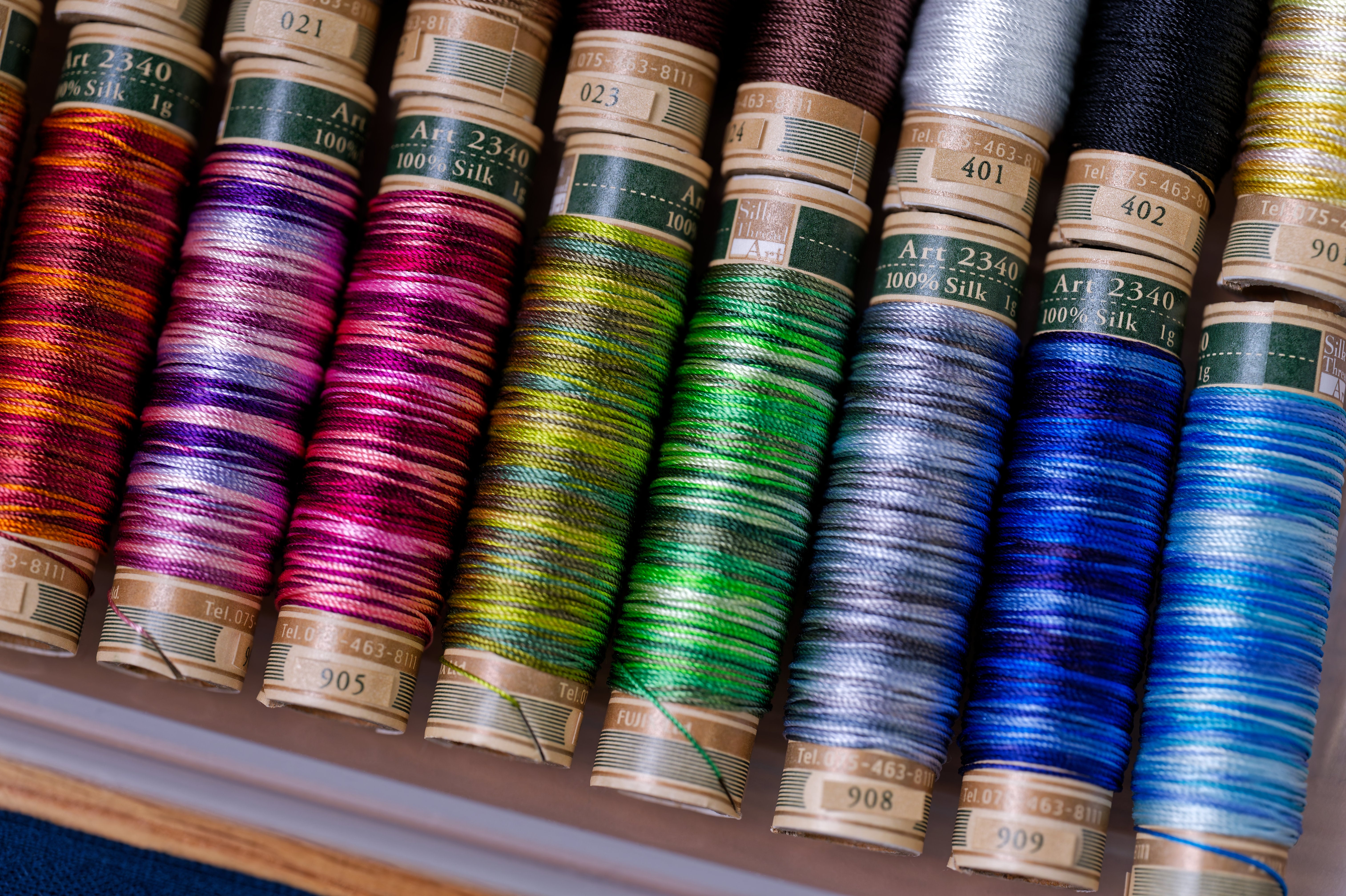 Silk Art Thread, #024 Chocolate Brown – St. Louis Art Supply