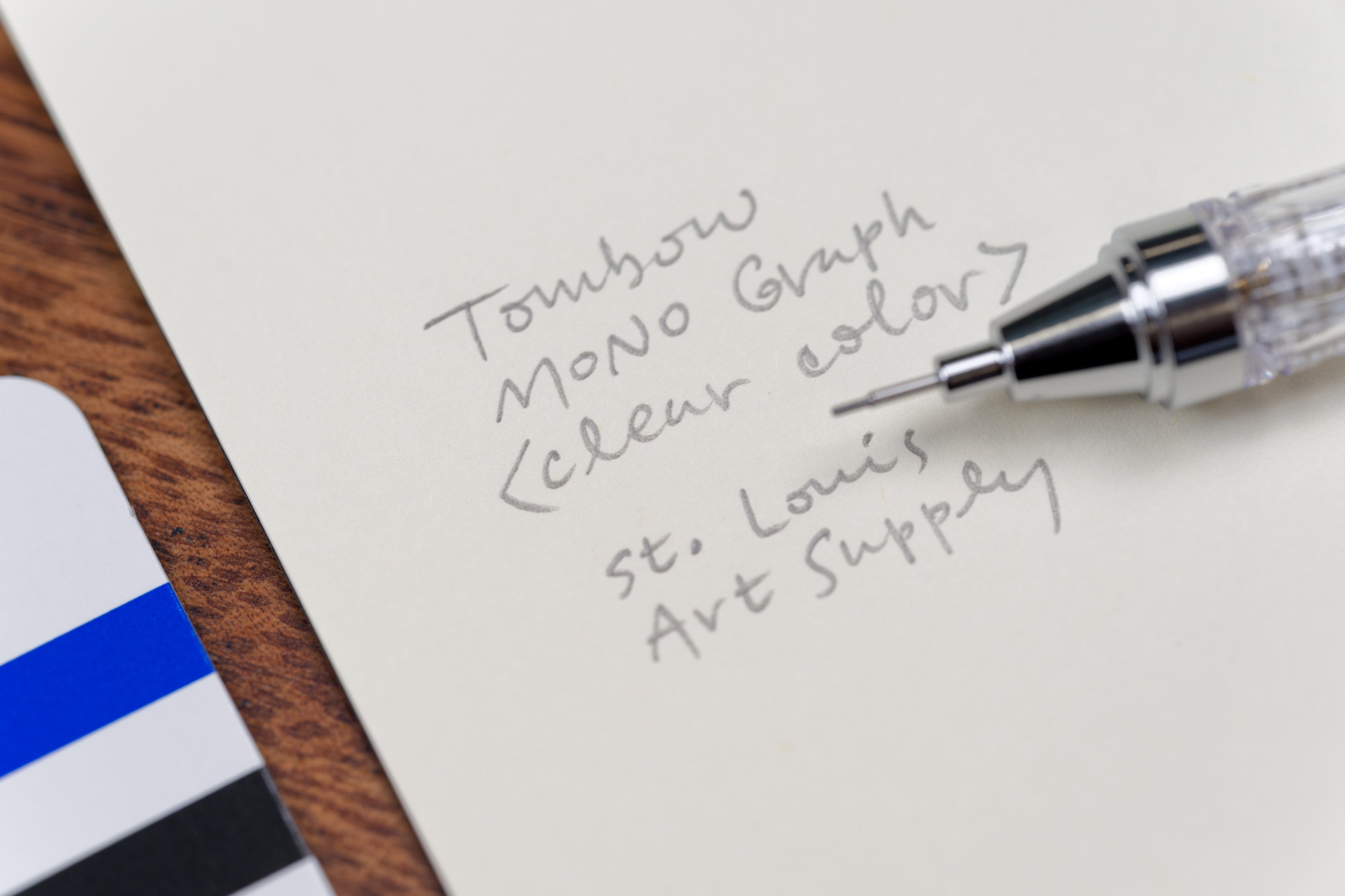 MONO Graph Clear Mechanical Pencil – St. Louis Art Supply