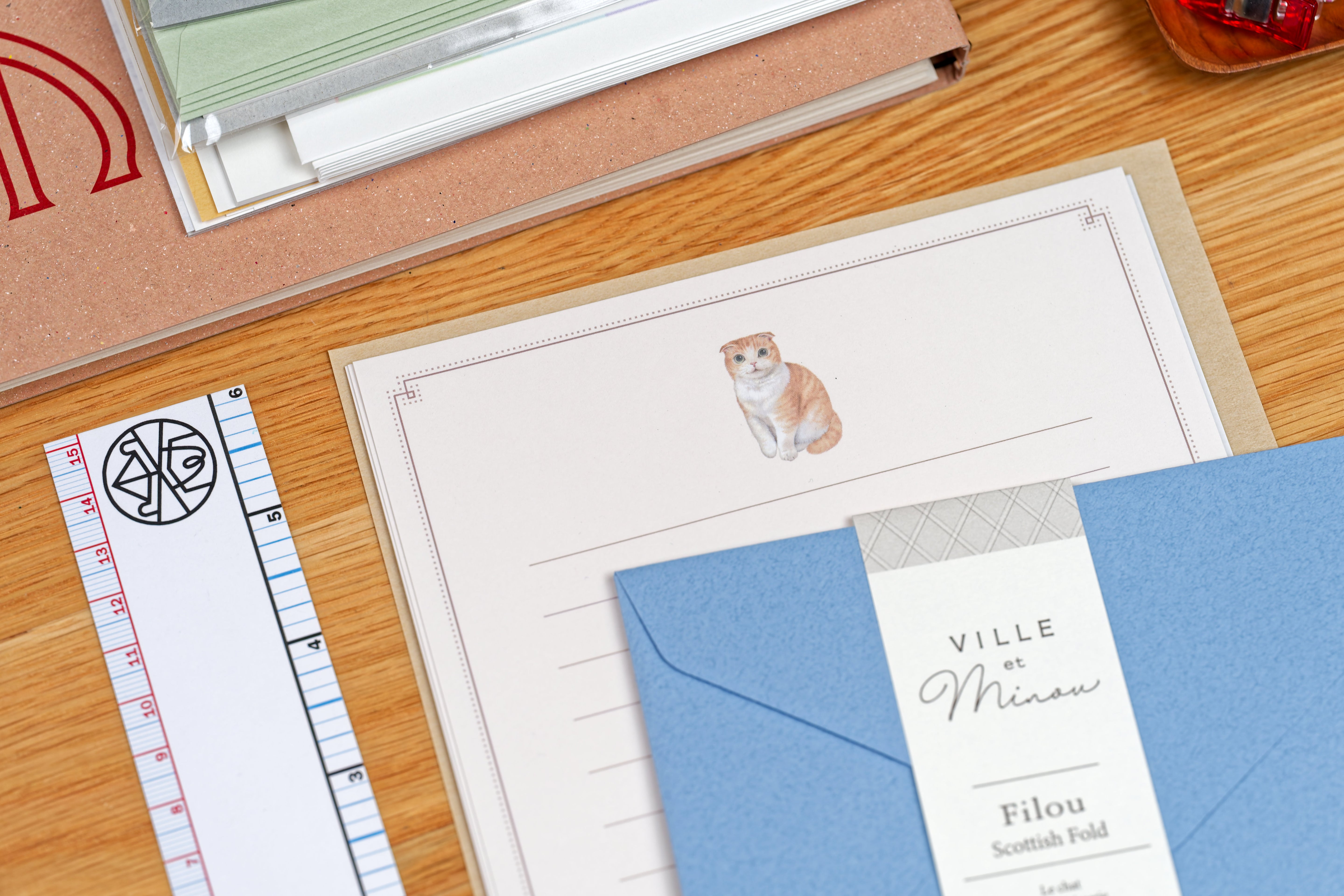 Scottish Fold Letter Set