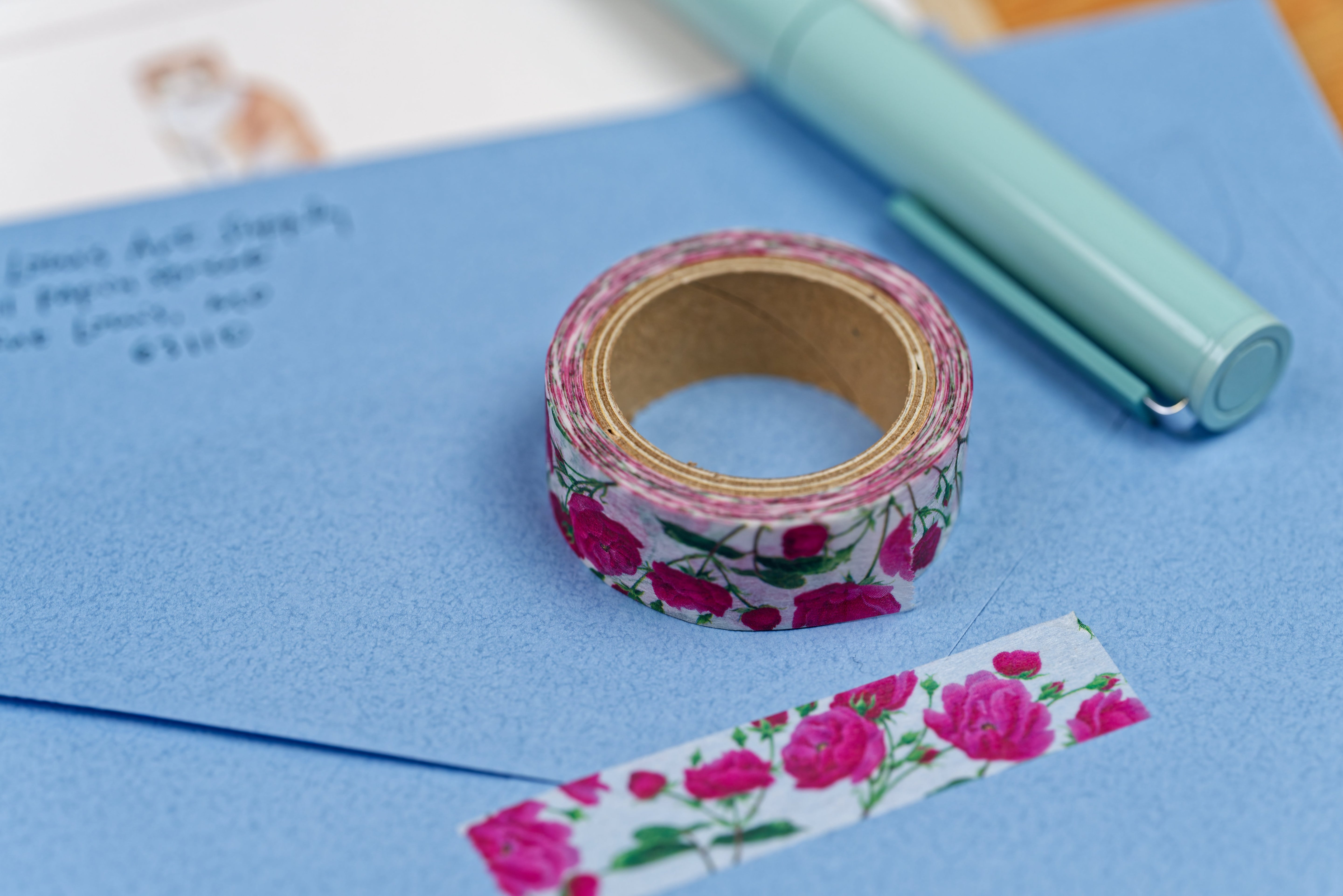 Red Rose Washi Tape