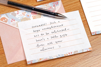 Botanical Note + Envelope Set, Mint