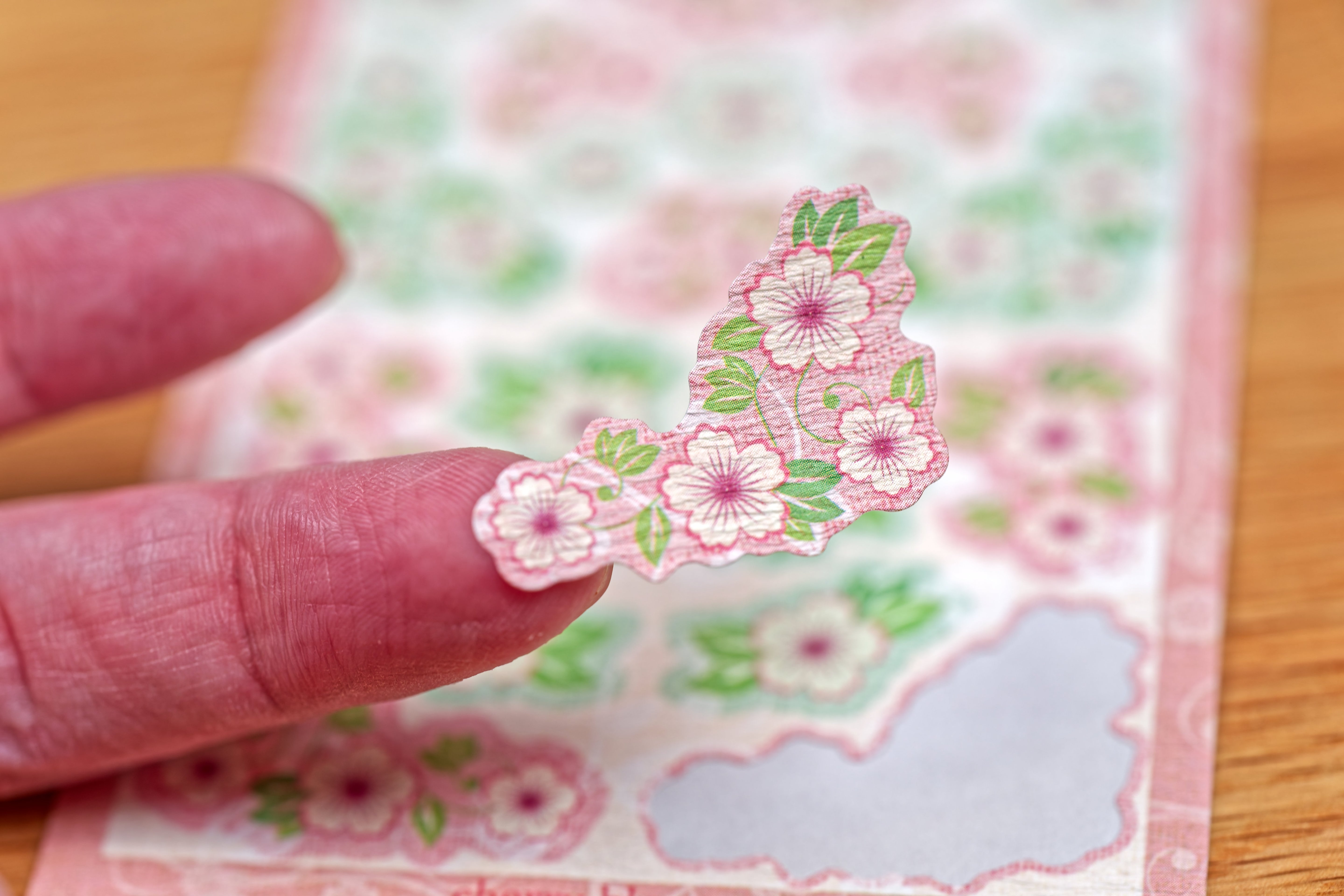 Cherry Blossom Washi Sticker Sheet
