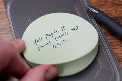 B8 Mart Sticky Notes, Sliced Radish
