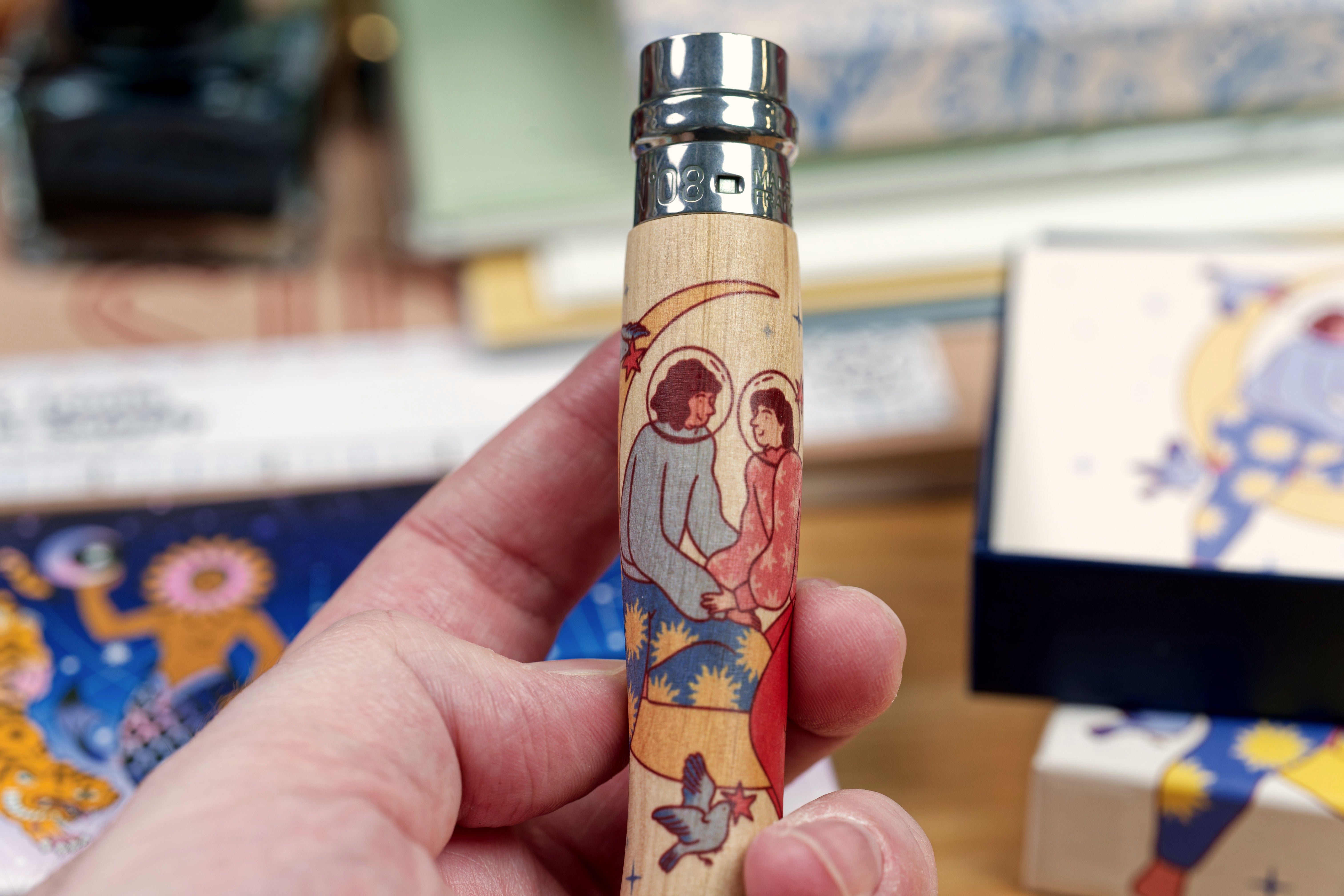 Opinel No. 08 Limited Edition Knife — by Asile – St. Louis Art Supply