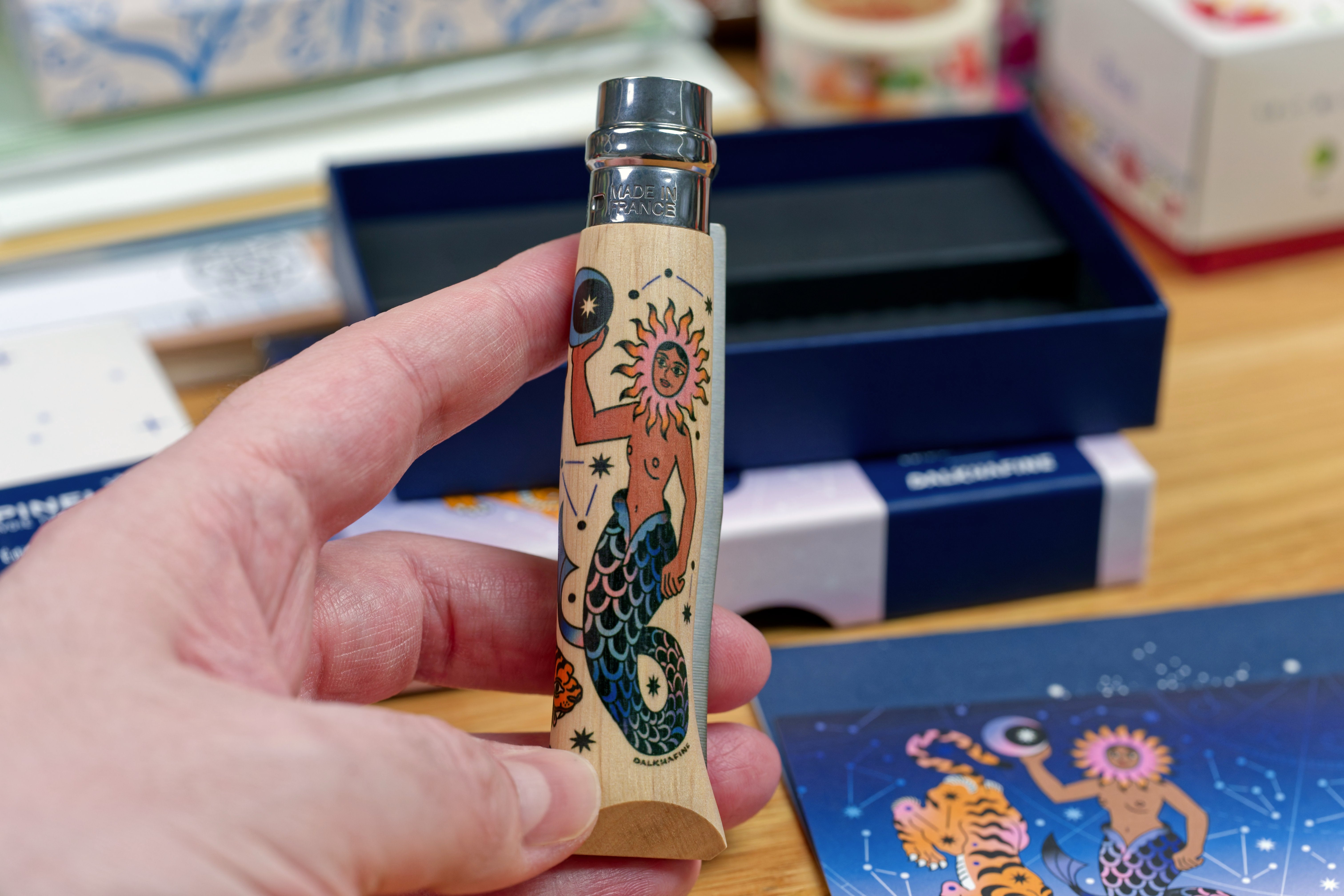 Opinel No. 08 Limited Edition Knife — by Dalkhafine – St. Louis