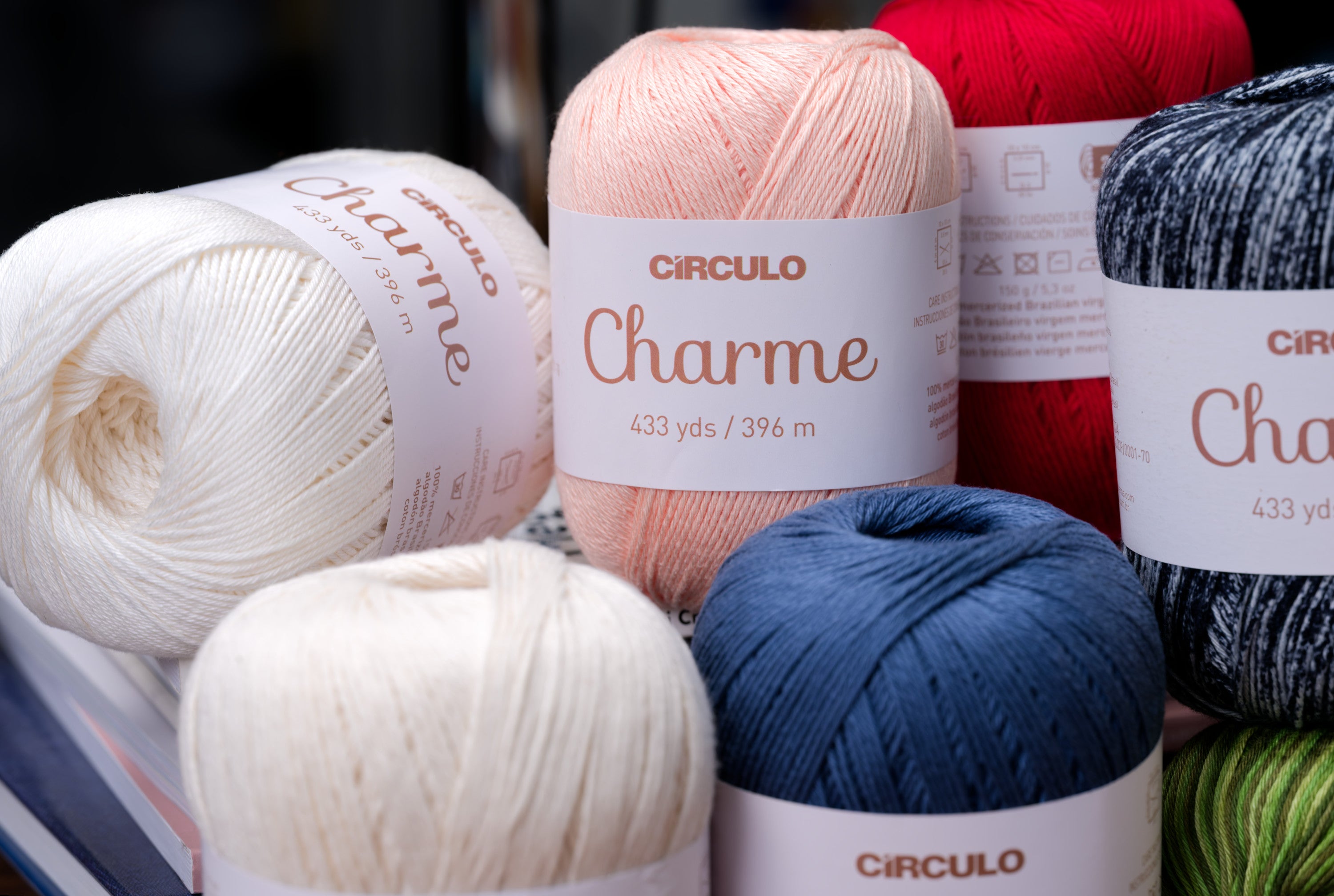 Charme Sport Cotton Yarn, #8176 Off-White