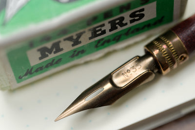 Myers #35 Brass Falcon Nib (Vintage)