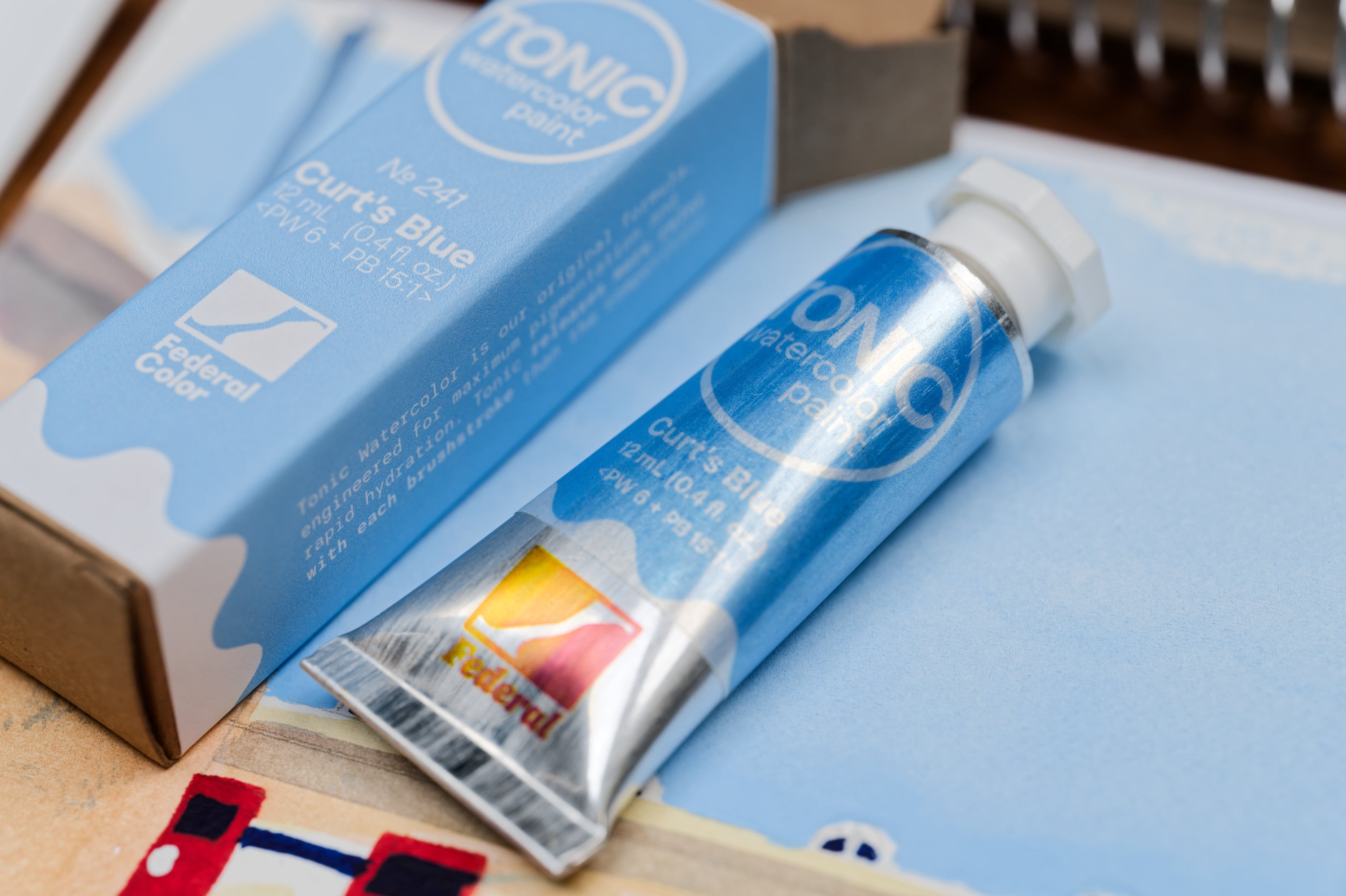 Tonic Watercolor, 12 mL Tube, #241 Curt's Blue