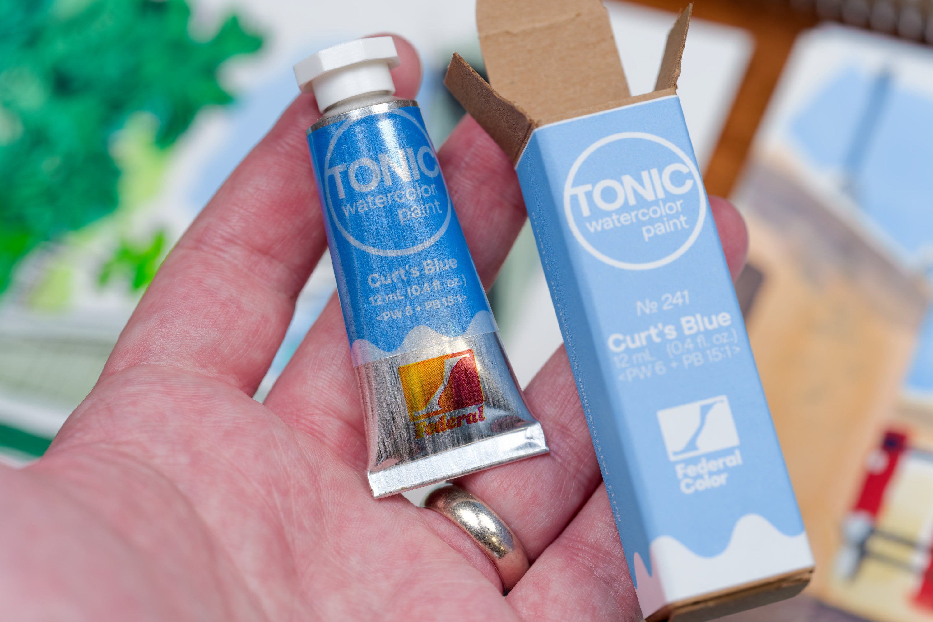 Tonic Watercolor, 12 mL Tube, #241 Curt's Blue