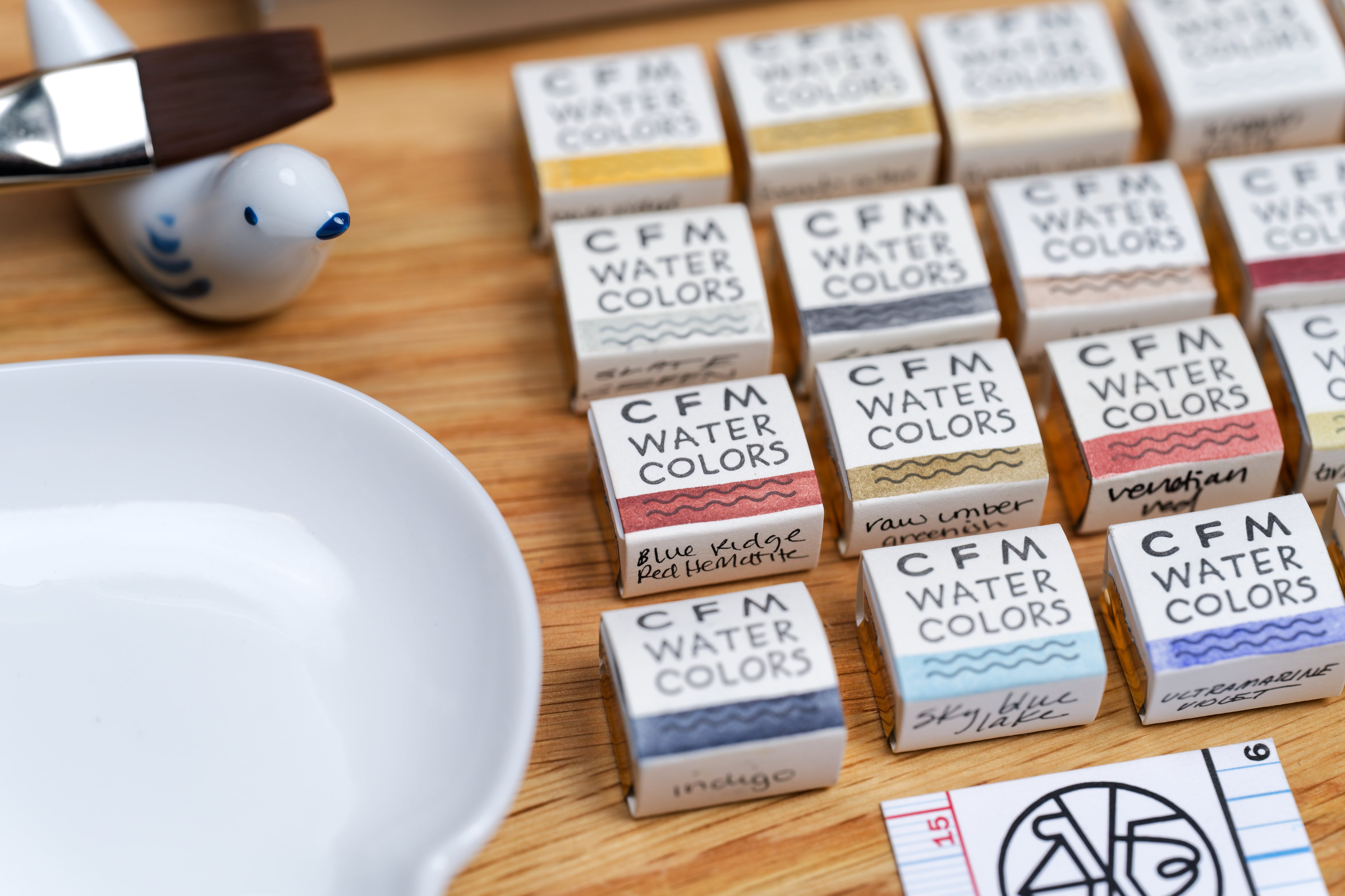 CfM Watercolor Half Pan, Indigo