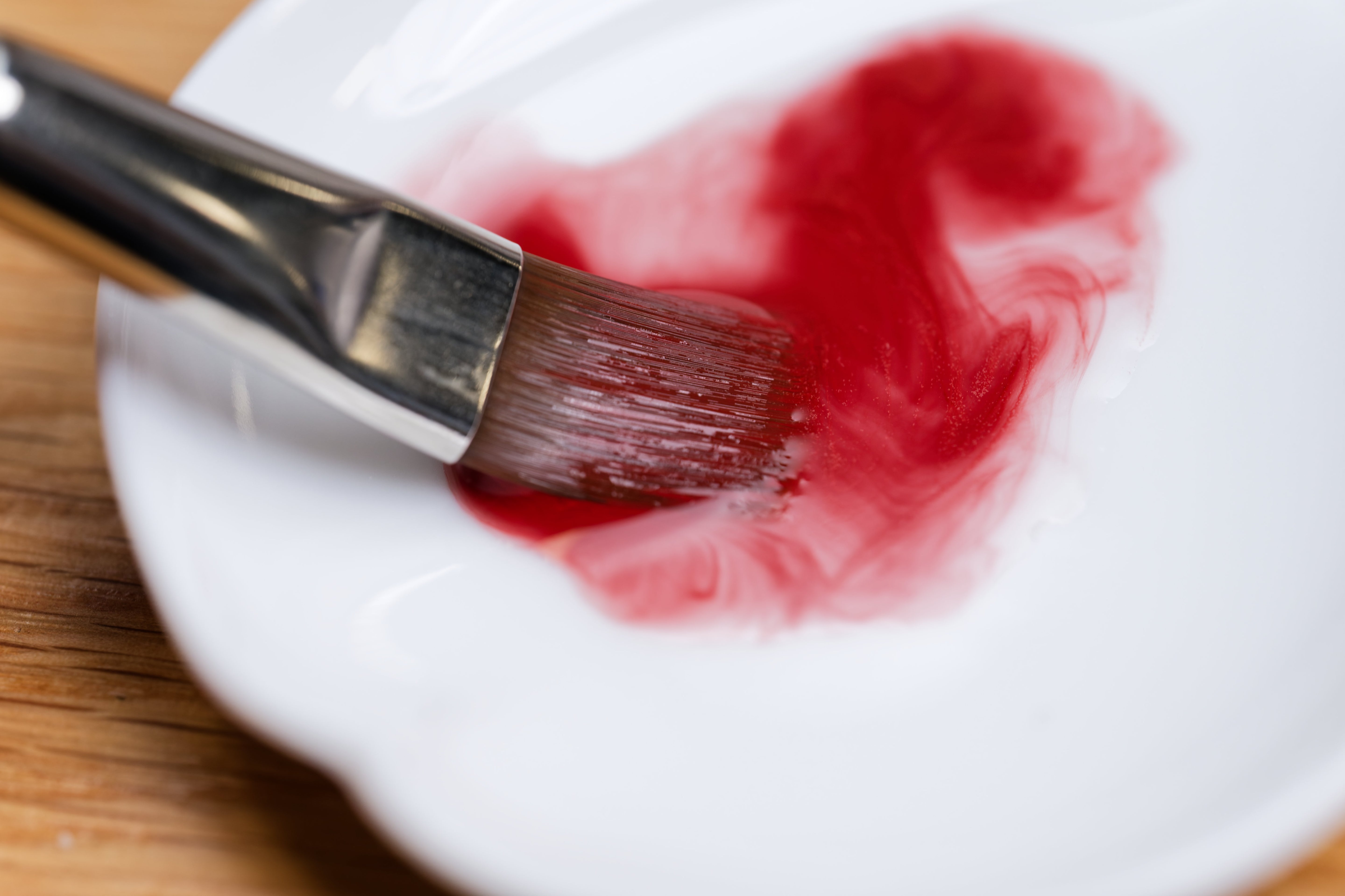 CfM Watercolor Half Pan, Blackcurrant Red Lake