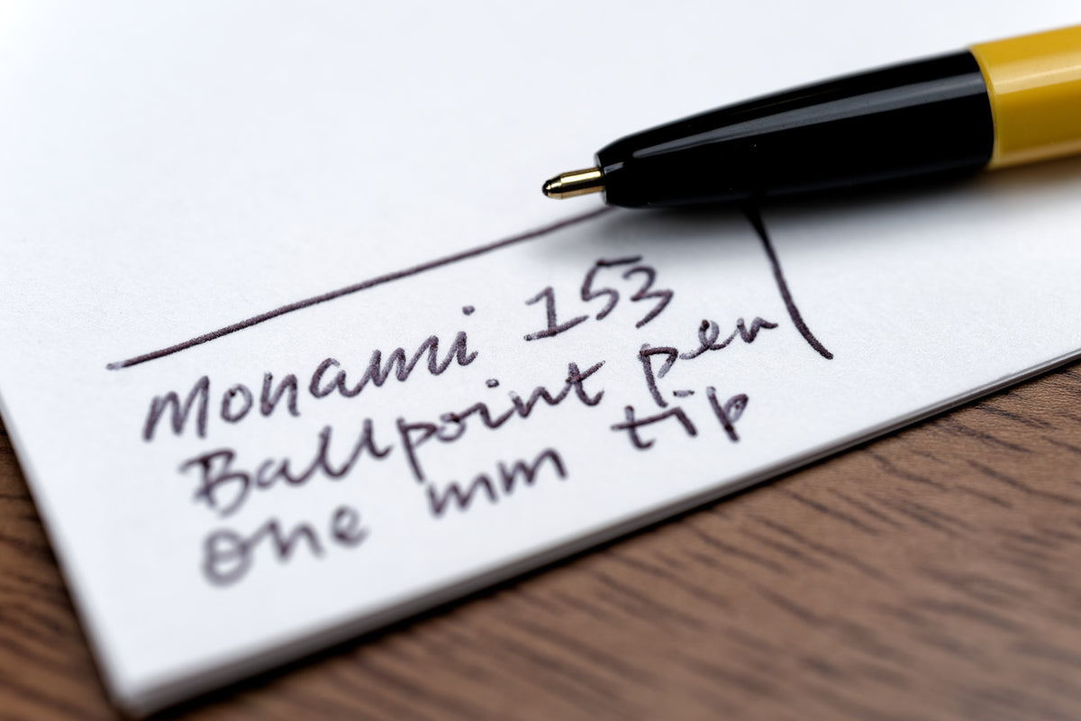 Monami 153 Side-Click Ballpoint Pen