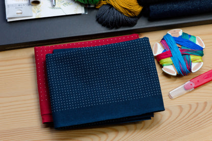 Olympus Sashiko Cloth, Water-Erasable Dot Grid