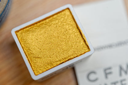 CfM Watercolor Half Pan, Sun Gold