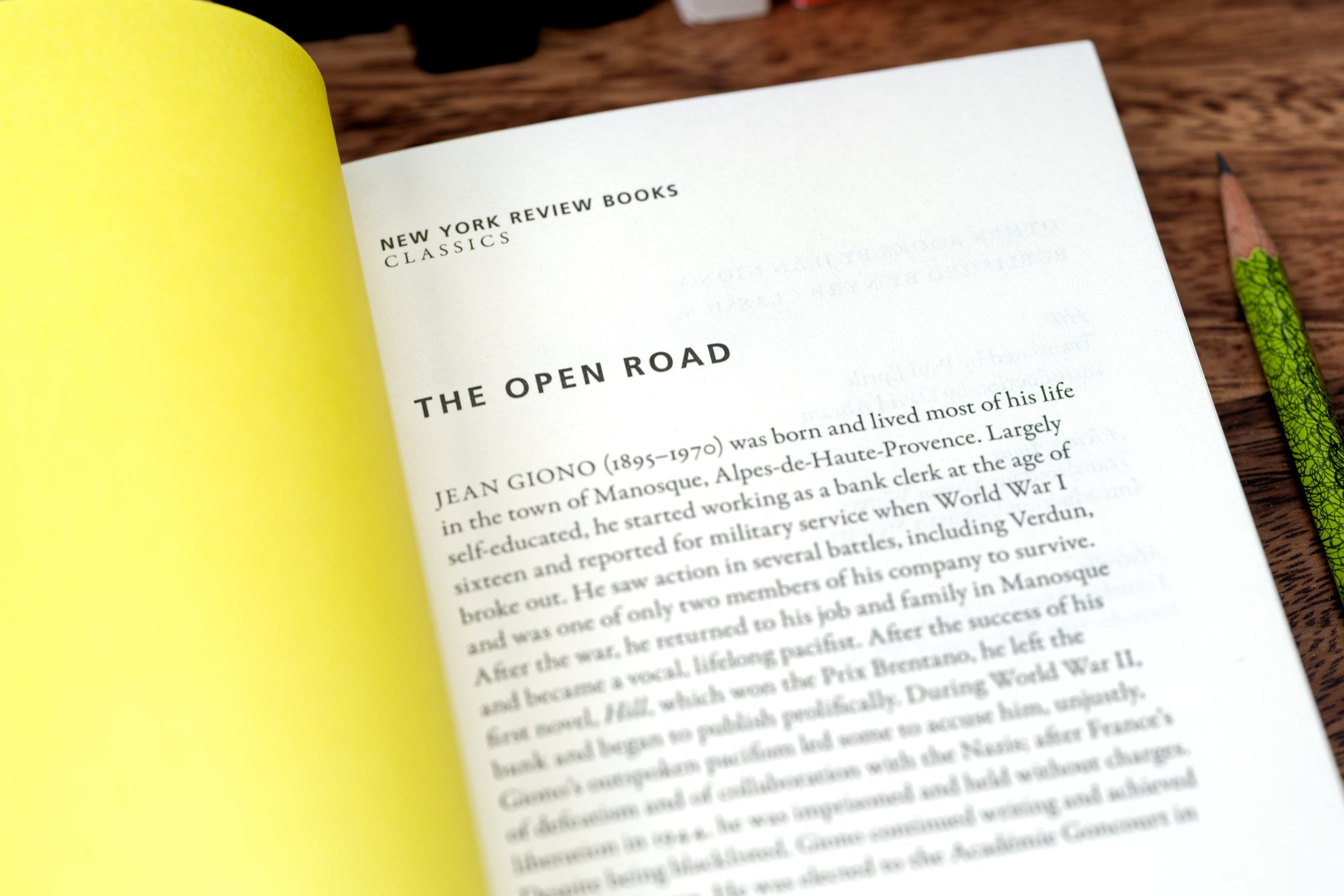 The Open Road