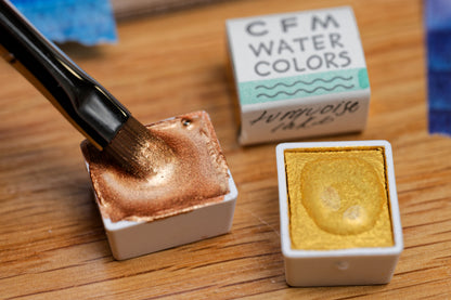 CfM Watercolor Half Pan, Bronze
