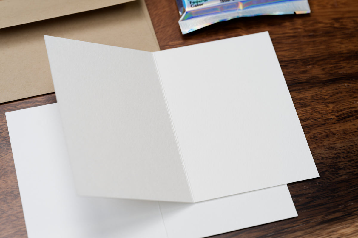 Watercolor Greeting Cards (6 Cards + 6 Envelopes)