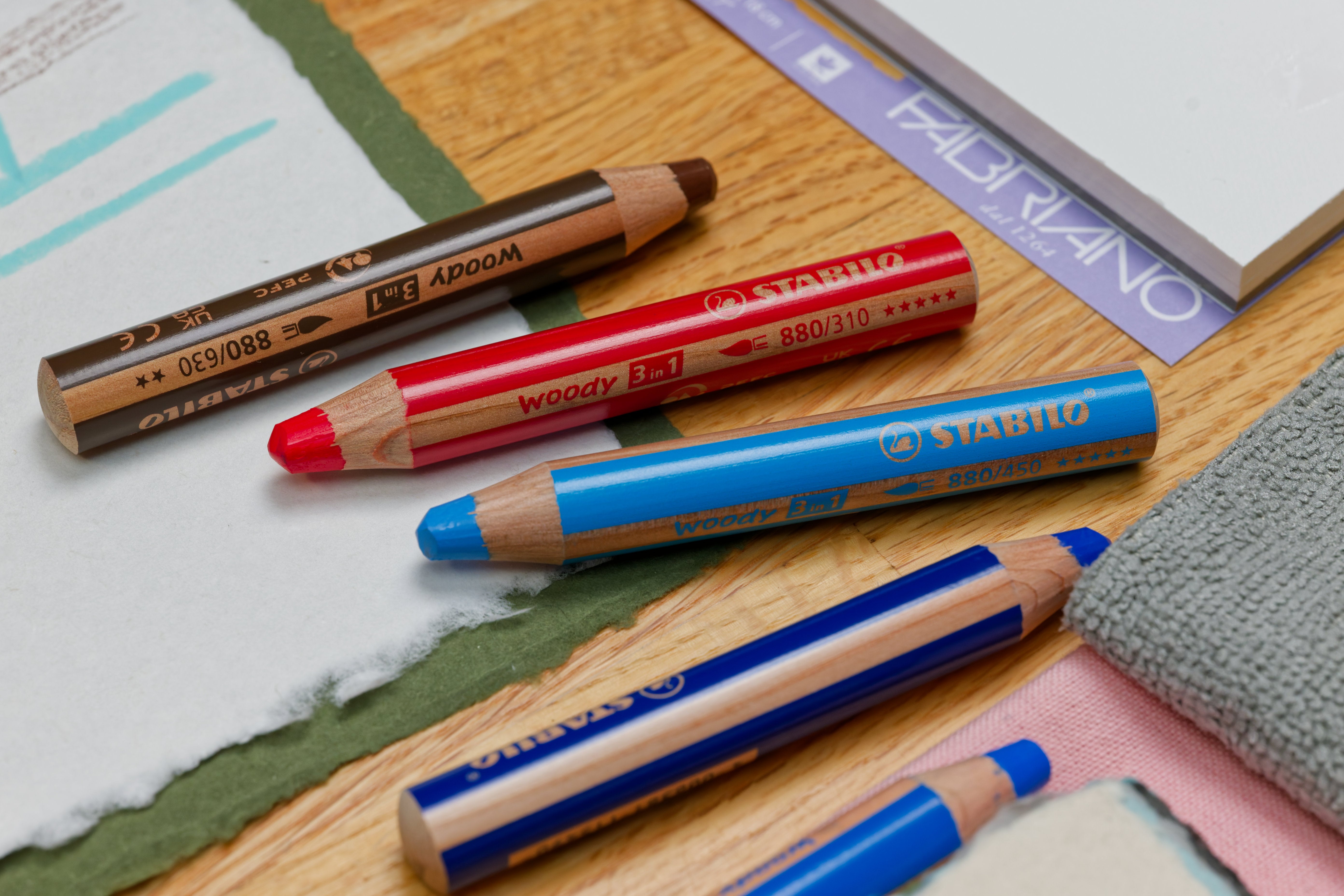 Woody 3-in-1 Pencil, #405 Ultramarine
