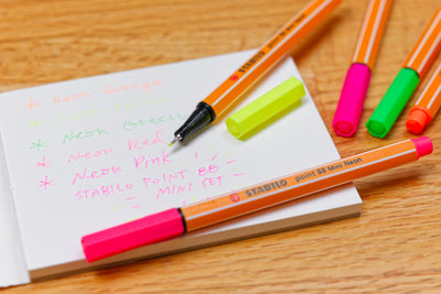 Point 88 Fineliner Pens, Mini Neon Pack
